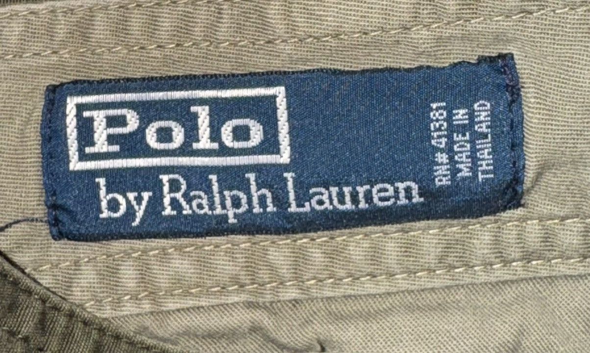 Polo Ralph Lauren × Vintage Vintage Polo Ralph Lauren Multi Pocket Cargo Surplus Pants Size US 36 / EU 52 - 2 Thumbnail