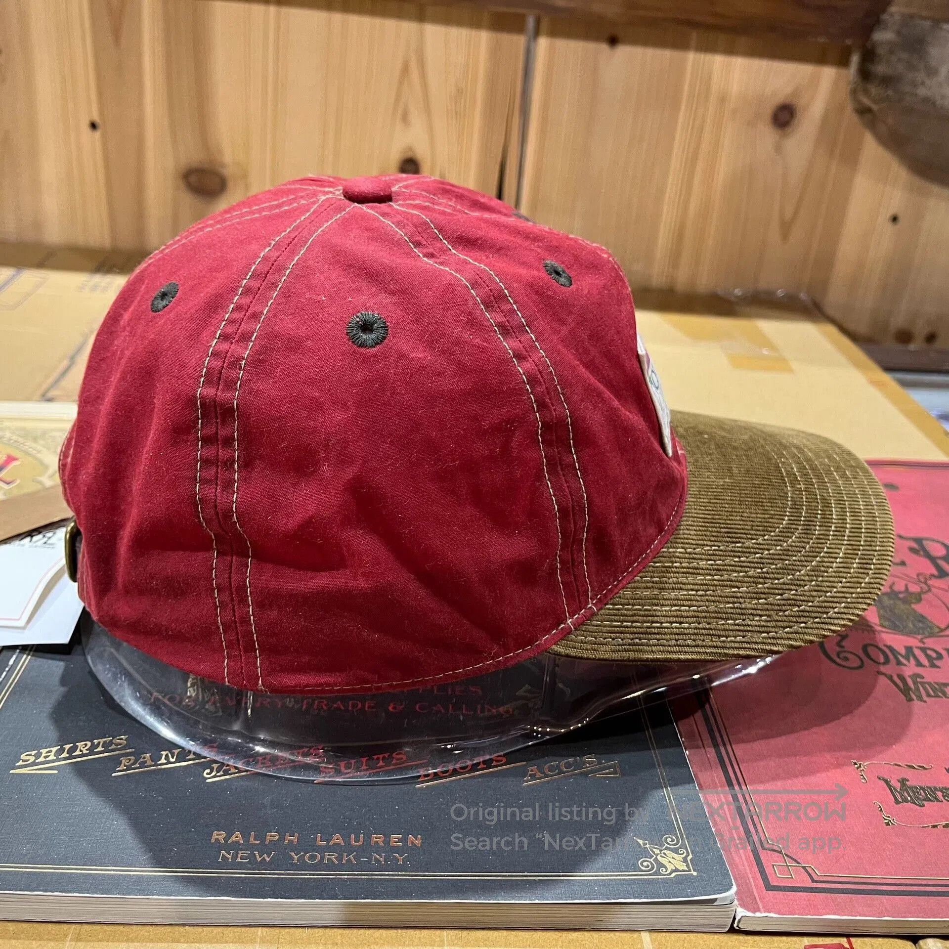 RRL Ralph Lauren double rl corduroy baseball cap. Size ONE SIZE - 5 Thumbnail