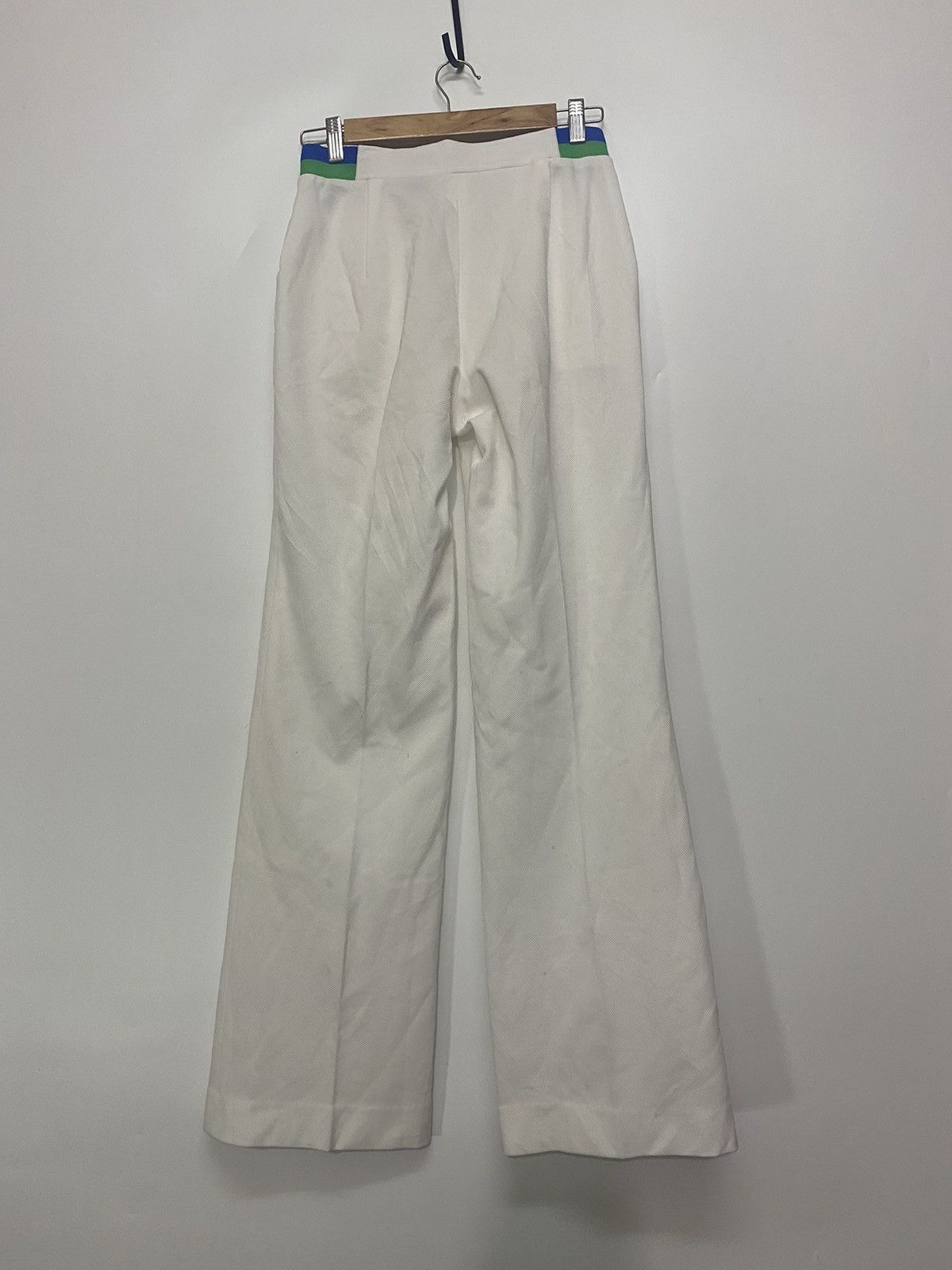 Japanese Brand × Vintage VINTAGE Yonex Tennis Track Pant White Wimbledon Sports Japan Size 26" / US 2 / IT 38 - 2 Thumbnail