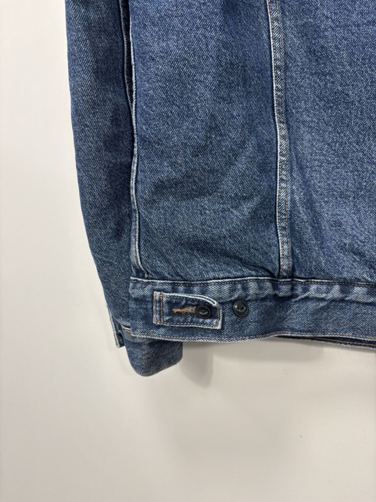 Lee Vintage Lee Storm Rider Men’s Blue Lined Sherpa Denim Jacket Size US L / EU 52-54 / 3 - 17 Thumbnail