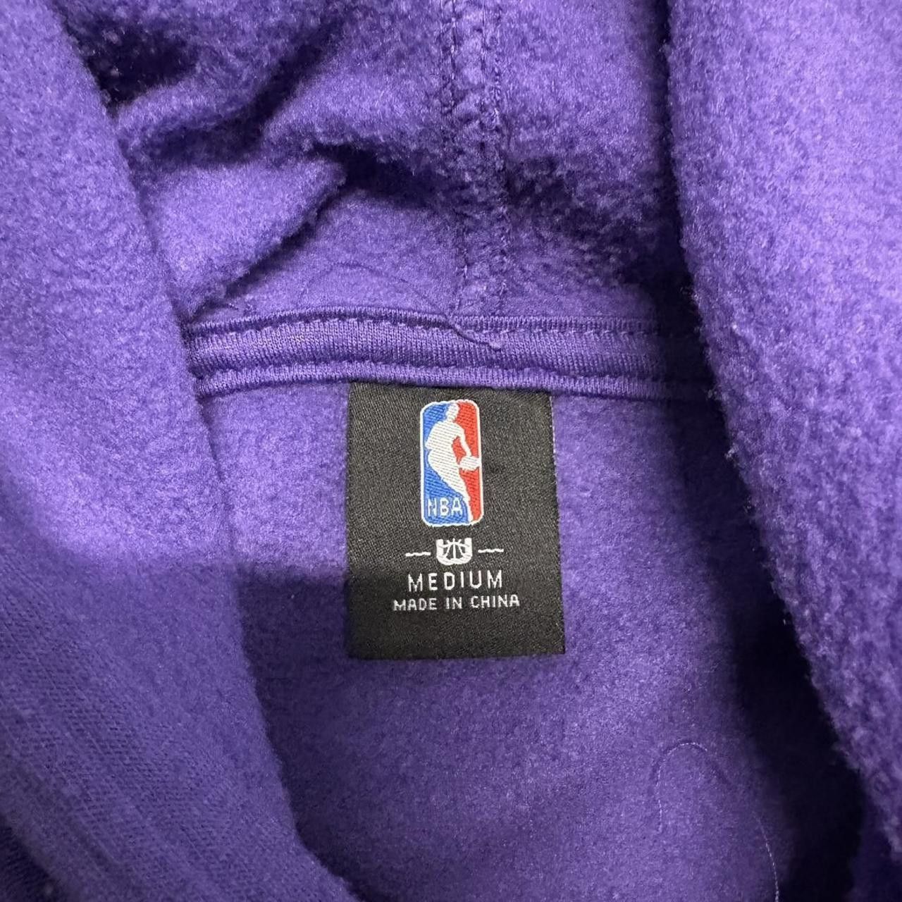 NBA Crazy Vintage 2000/90s Style NBA Los Angeles Lakers Purple and Gold Hoodie Size US M / EU 48-50 / 2 - 5 Thumbnail