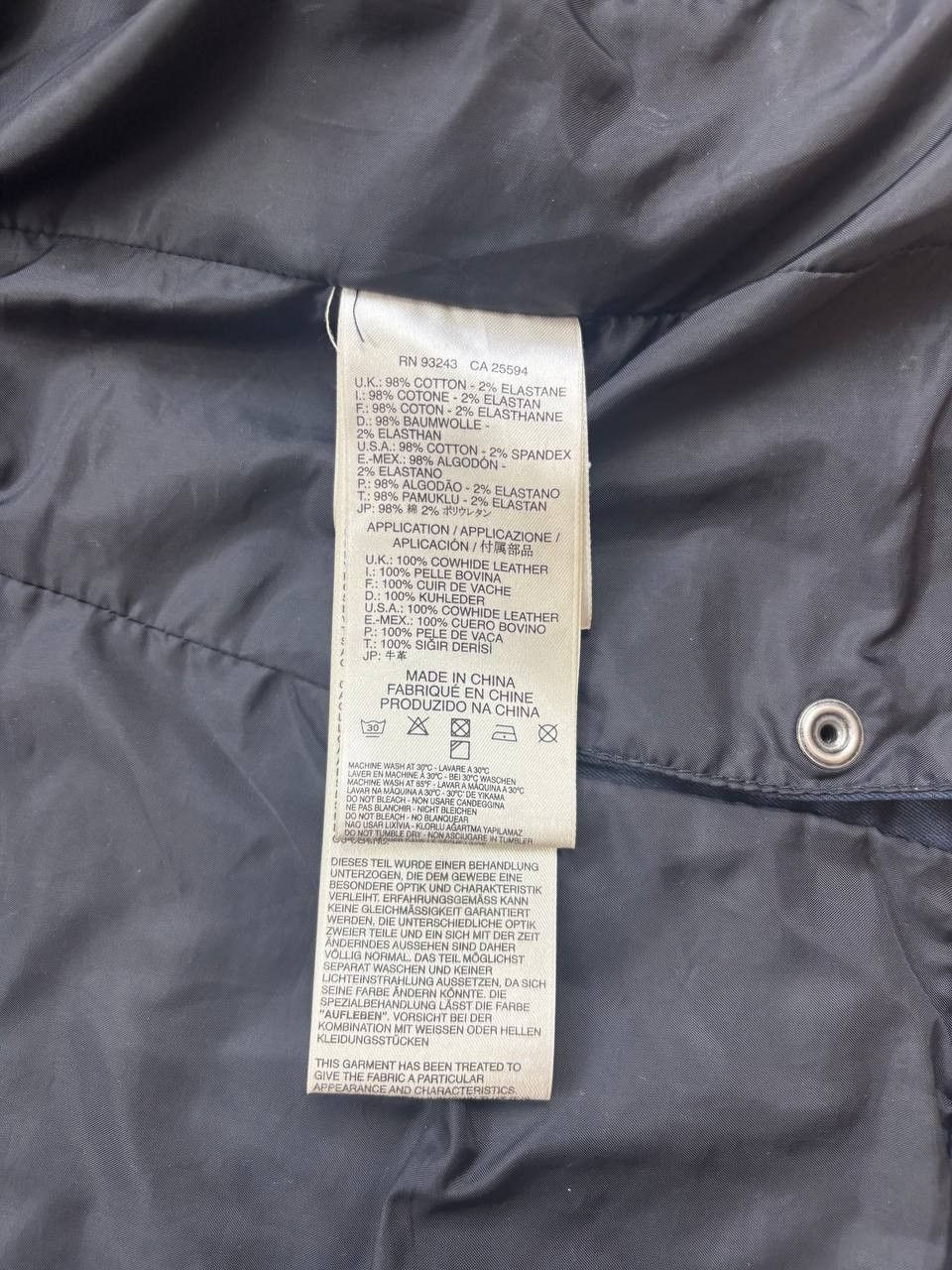Diesel Diesel Archival M-65 Military Field Jacket Navy Size US M / EU 48-50 / 2 - 13 Thumbnail
