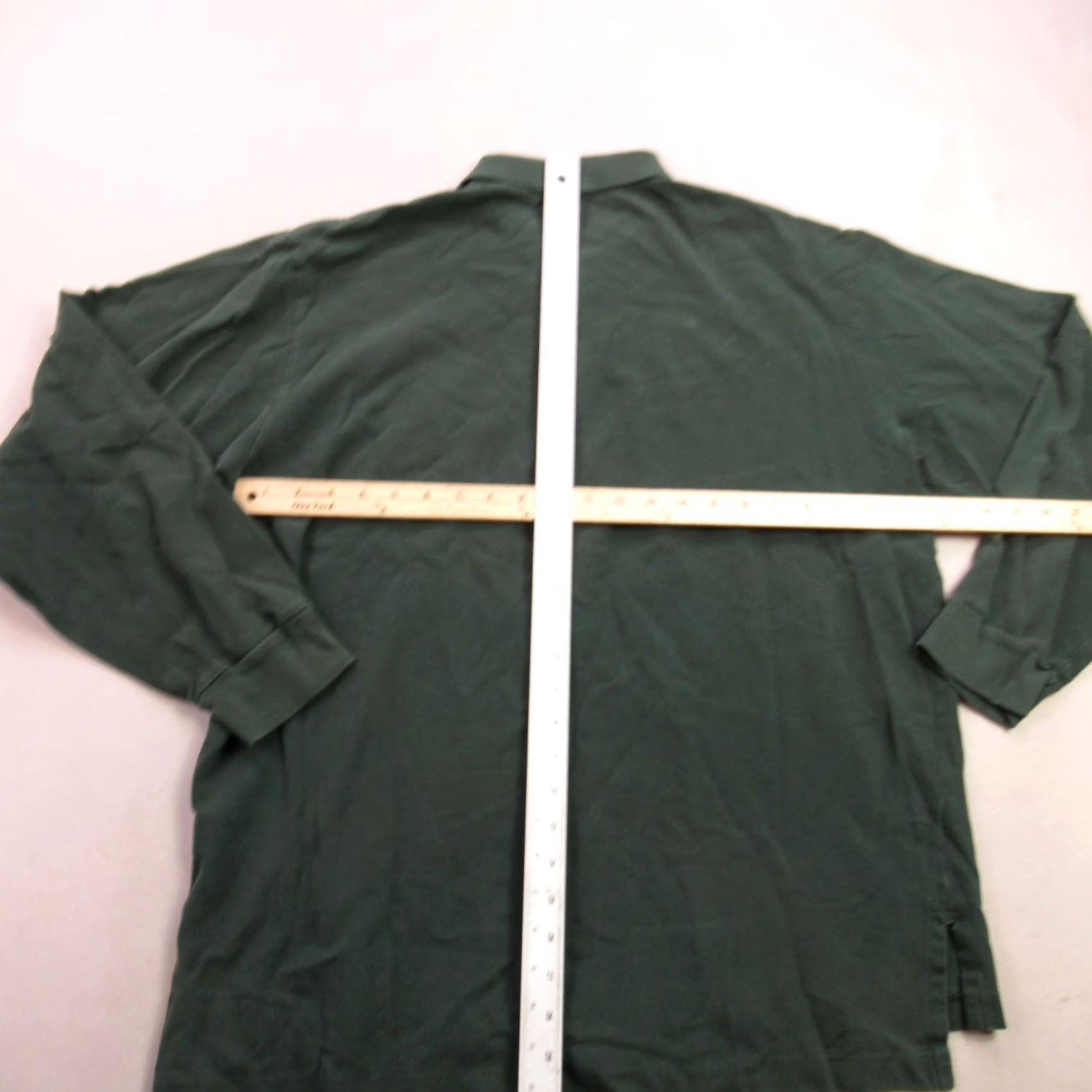 Polo Ralph Lauren Polo Ralph Lauren Shirt Mens XL Collar Pullover Long Sleeve Green Casual Beige 100% Cotton Regular Knit Logo Embroidered Vintage No N/A Size US XL / EU 56 / 4 - 6 Thumbnail