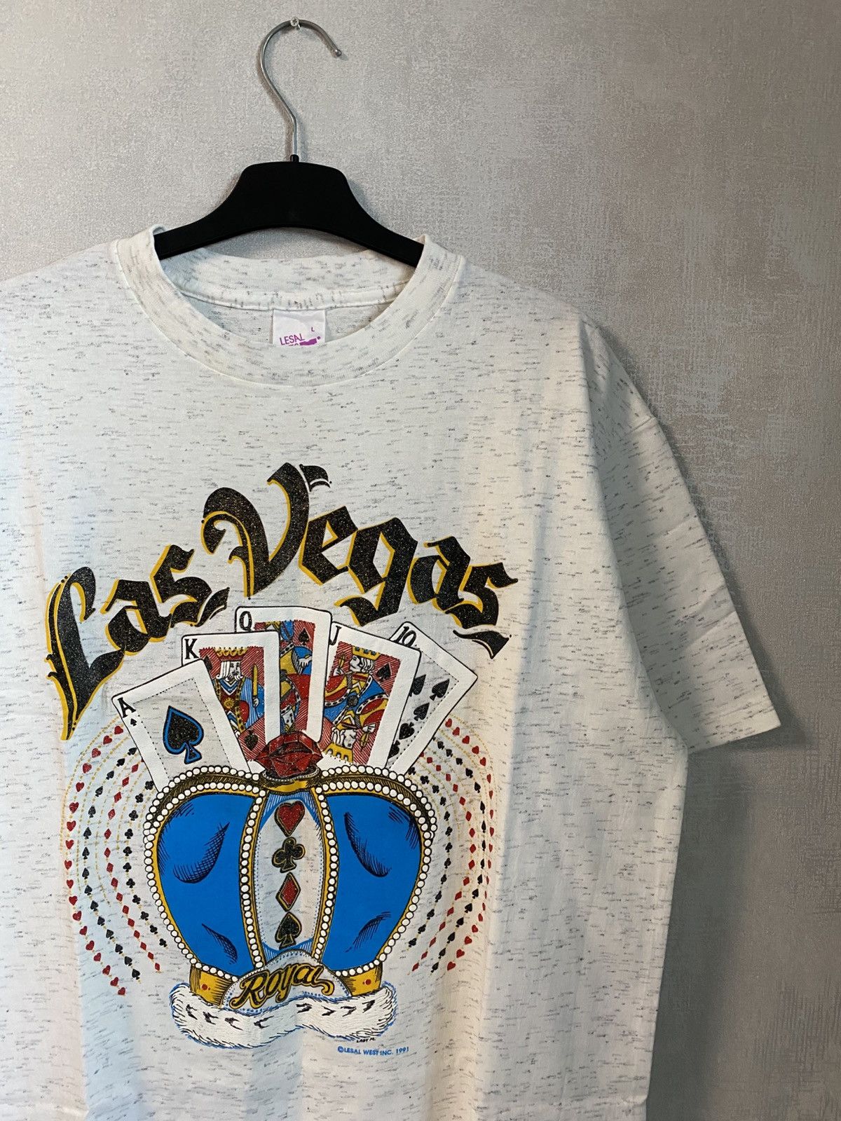 Vintage 🔥VINTAGE 90S MADE IN USA LAS VEGAS SINGLE STITCH T-SHIRT Size US L / EU 52-54 / 3 - 2 Thumbnail