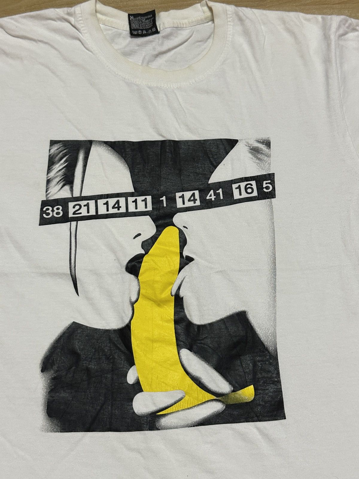 Hysteric Glamour × Japanese Brand VINTAGE Y2K ADULT 2 GIRLS PORNO FUNNY TEE Size US M / EU 48-50 / 2 - 2 Thumbnail