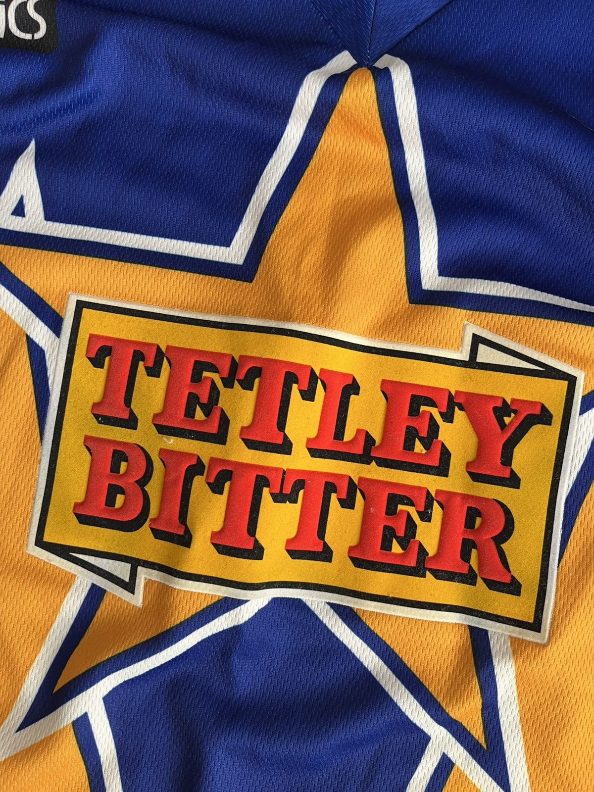 Asics Vintage Leeds Rhinos Asics 1996 Rugby League Jersey Size US L / EU 52-54 / 3 - 3 Thumbnail