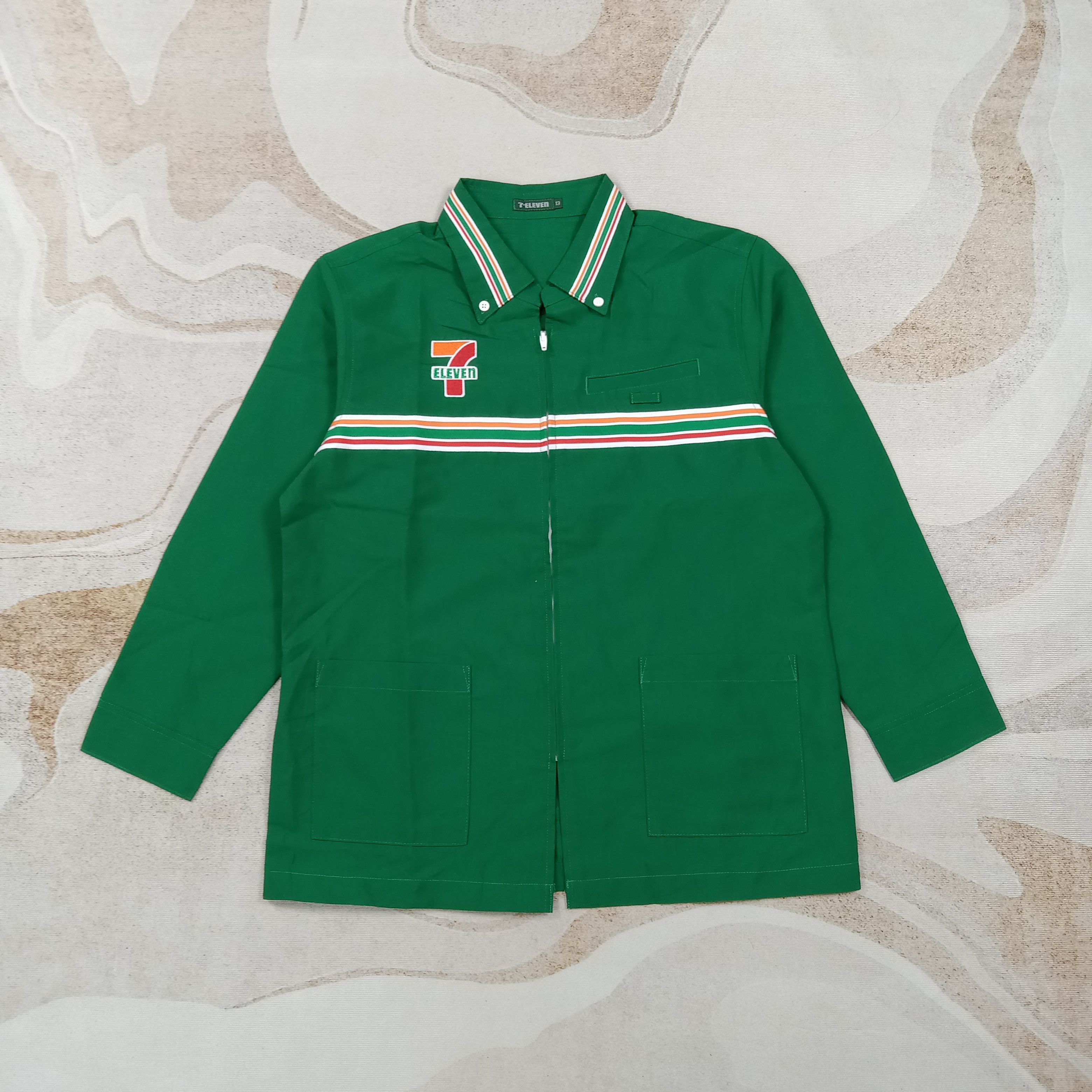 Japanese Brand 7 Eleven Japanese Workwear Jacket C276N4 Size US M / EU 48-50 / 2 - 3 Thumbnail