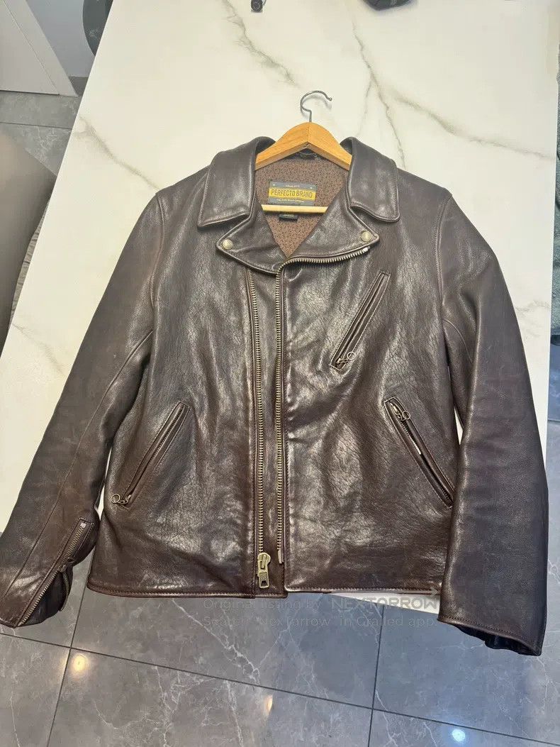 Schott Schott Leather coat Size US L / EU 52-54 / 3 - 2 Thumbnail