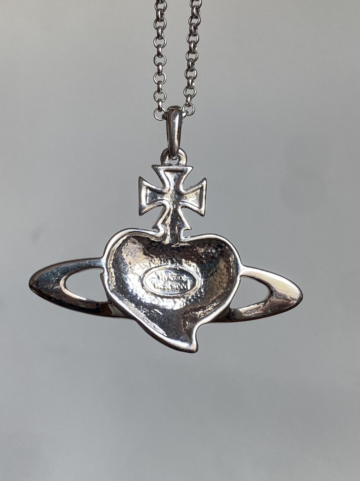 Vivienne Westwood Giant Crystal Heart Orb Necklace Size ONE SIZE - 2 Thumbnail