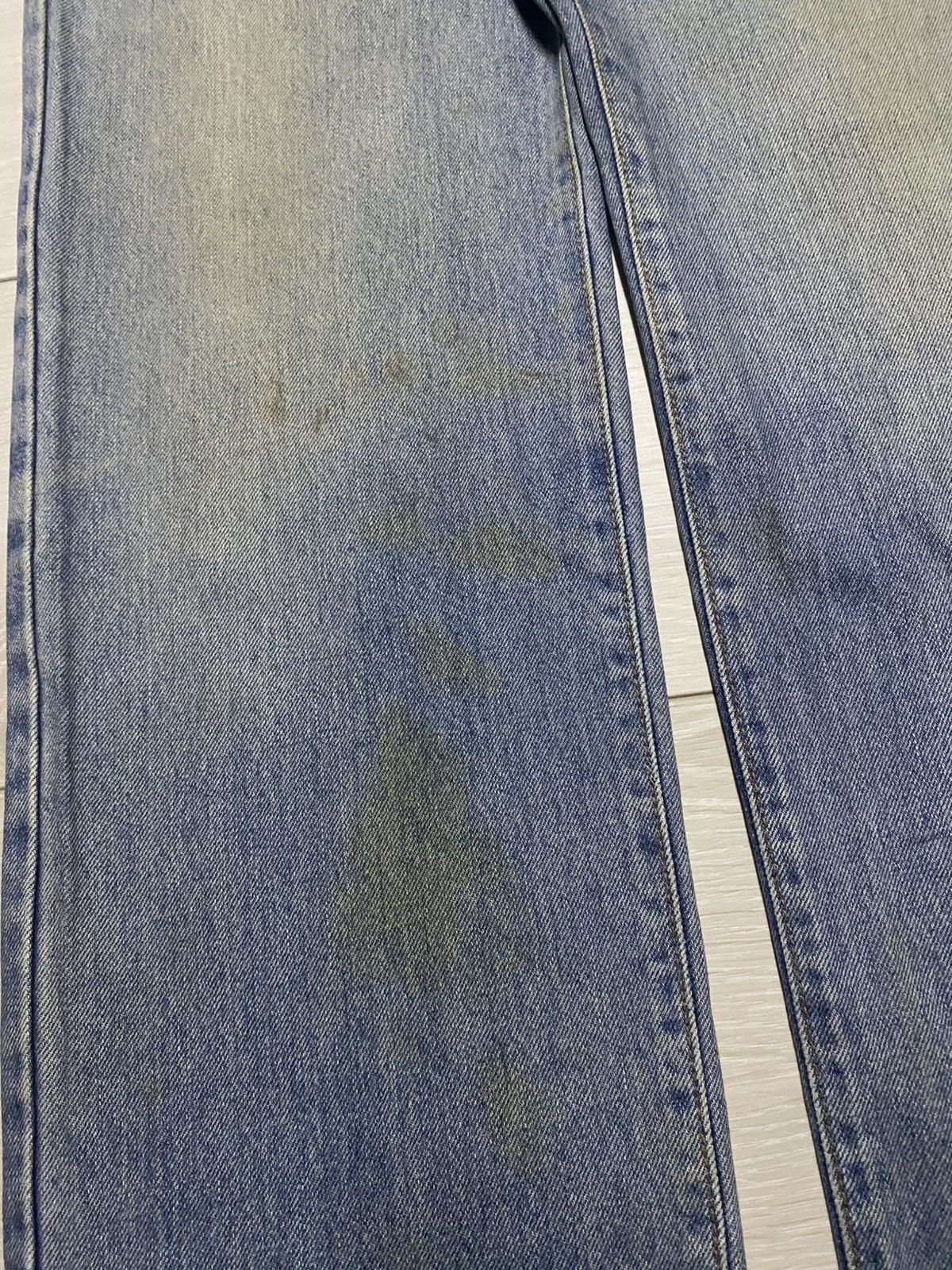 Edwin Vintage Edwin 1057 90s Grunge Distressed Loose Jeans Size US 30 / EU 46 - 7 Thumbnail