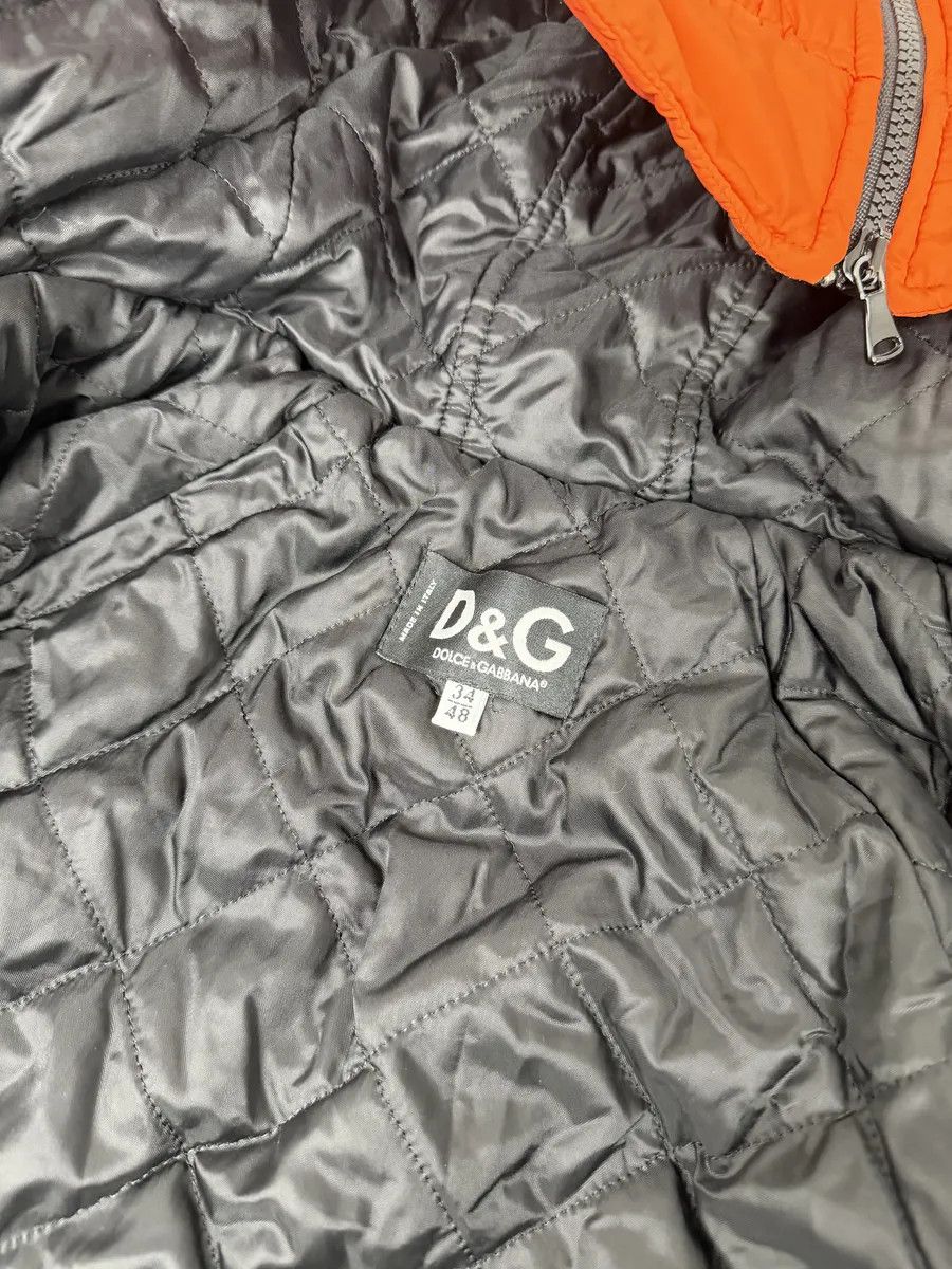 Dolce & Gabbana AW2003 Dolce & Gabbana Orange & Black Lined Ultra Hooded Size US M / EU 48-50 / 2 - 11 Thumbnail