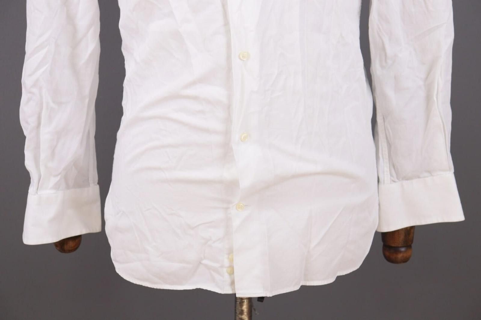 Designer Boggi Milano Tailored Fit Button Down Shirt Size 38 / 15 Size US M / EU 48-50 / 2 - 3 Thumbnail