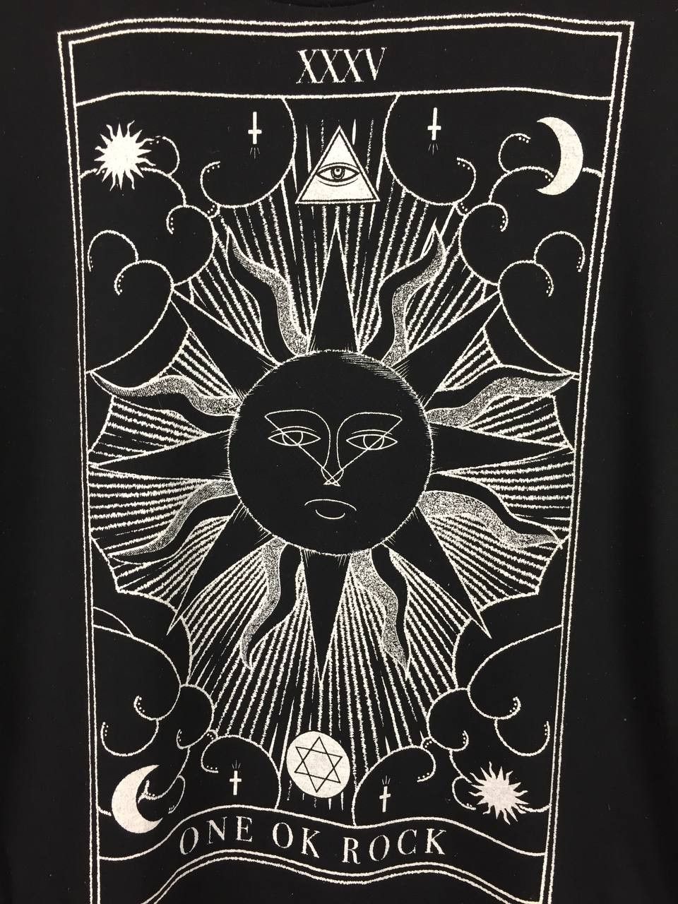 Band Tees ONE OK ROCK Japanese Rock Band Tarot Card Tee Size US L / EU 52-54 / 3 - 4 Thumbnail
