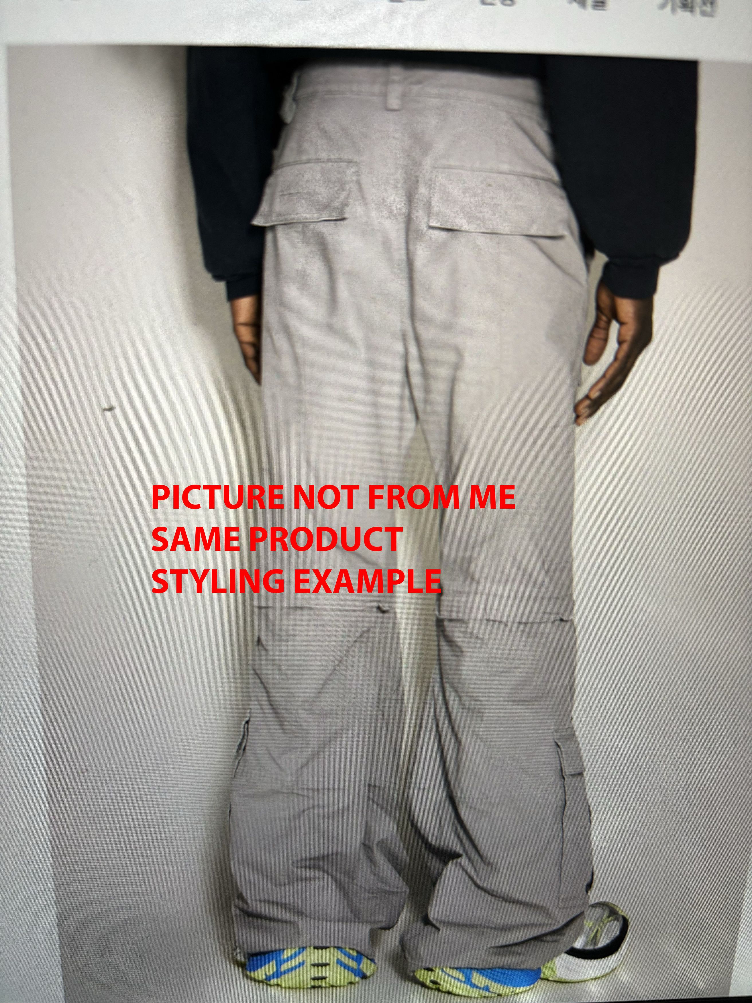 Balenciaga FW23 Flared Cargo Pants Size US 28 / EU 44 - 18 Thumbnail