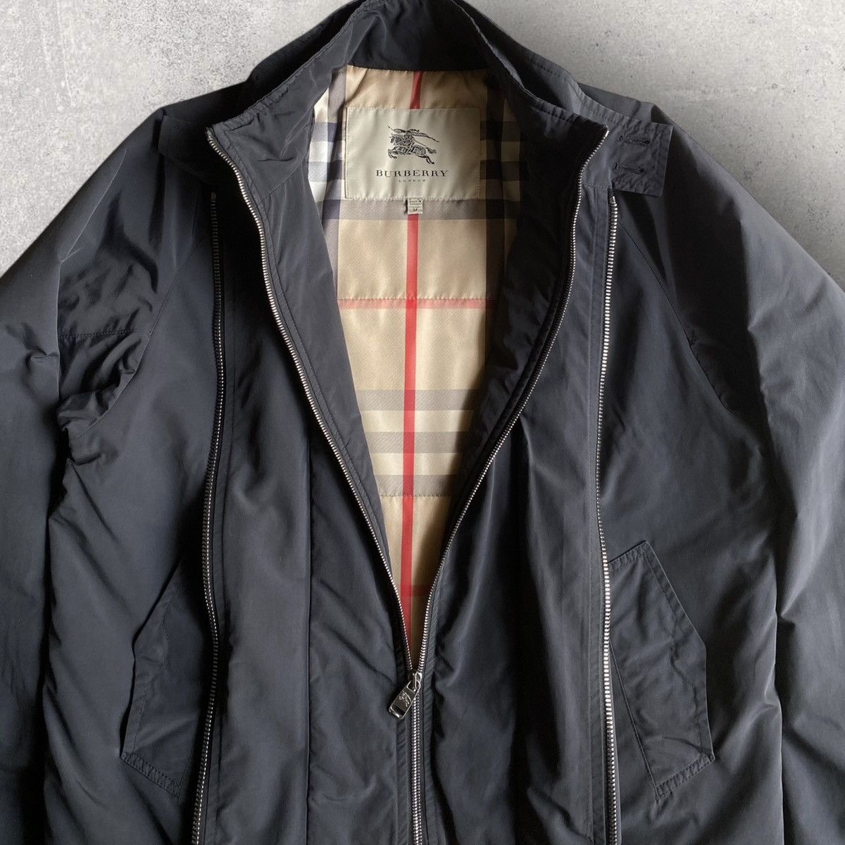 Burberry × Burberry Prorsum Burberry Black Nylon Layer Jacket Size US M / EU 48-50 / 2 - 1 Thumbnail