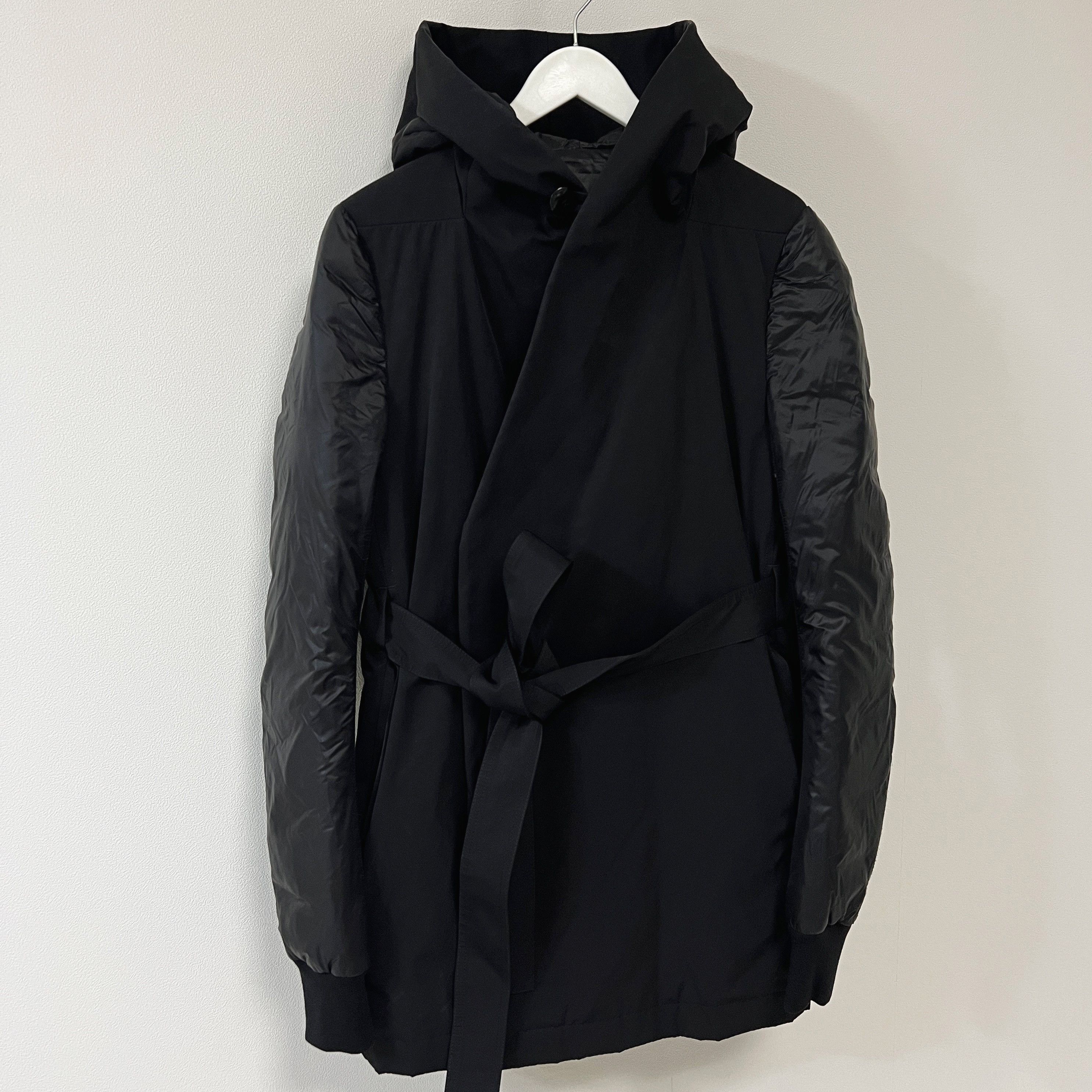 Rick Owens Rick Owens 13FW "PLINTH" Goose Down Hooded Coat Size US M / EU 48-50 / 2 - 3 Thumbnail