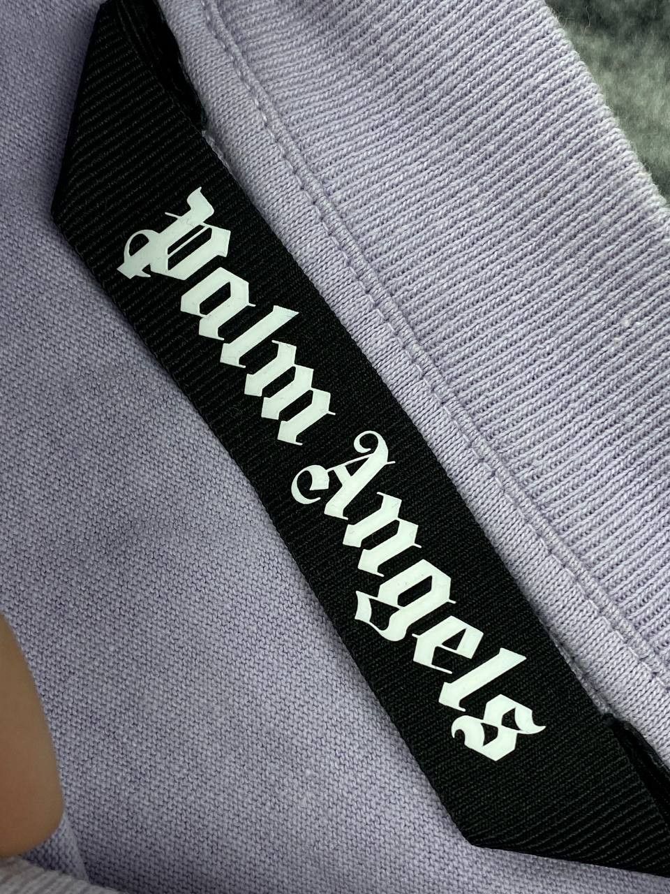 Palm Angels Palm Angels Lilac Big Logo T Shirt Men Size L Size US L / EU 52-54 / 3 - 8 Thumbnail