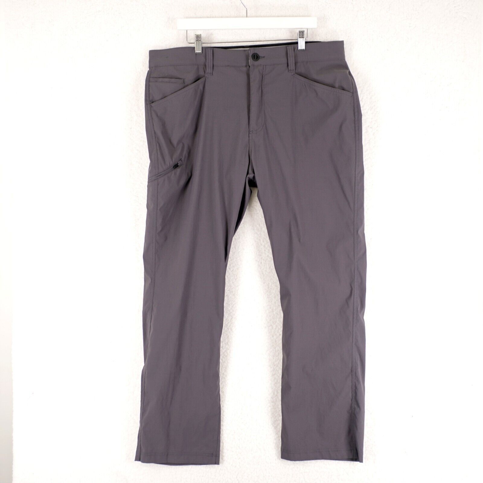 Orvis Orvis Gray Nylon Spandex Pants 39/30 Stretch Waist Water Rep Size US 39 - 1 Thumbnail