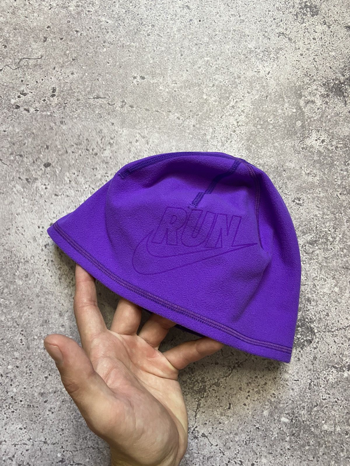 Nike Nike Purple Hat Reflective Swoosh Size ONE SIZE - 3 Thumbnail