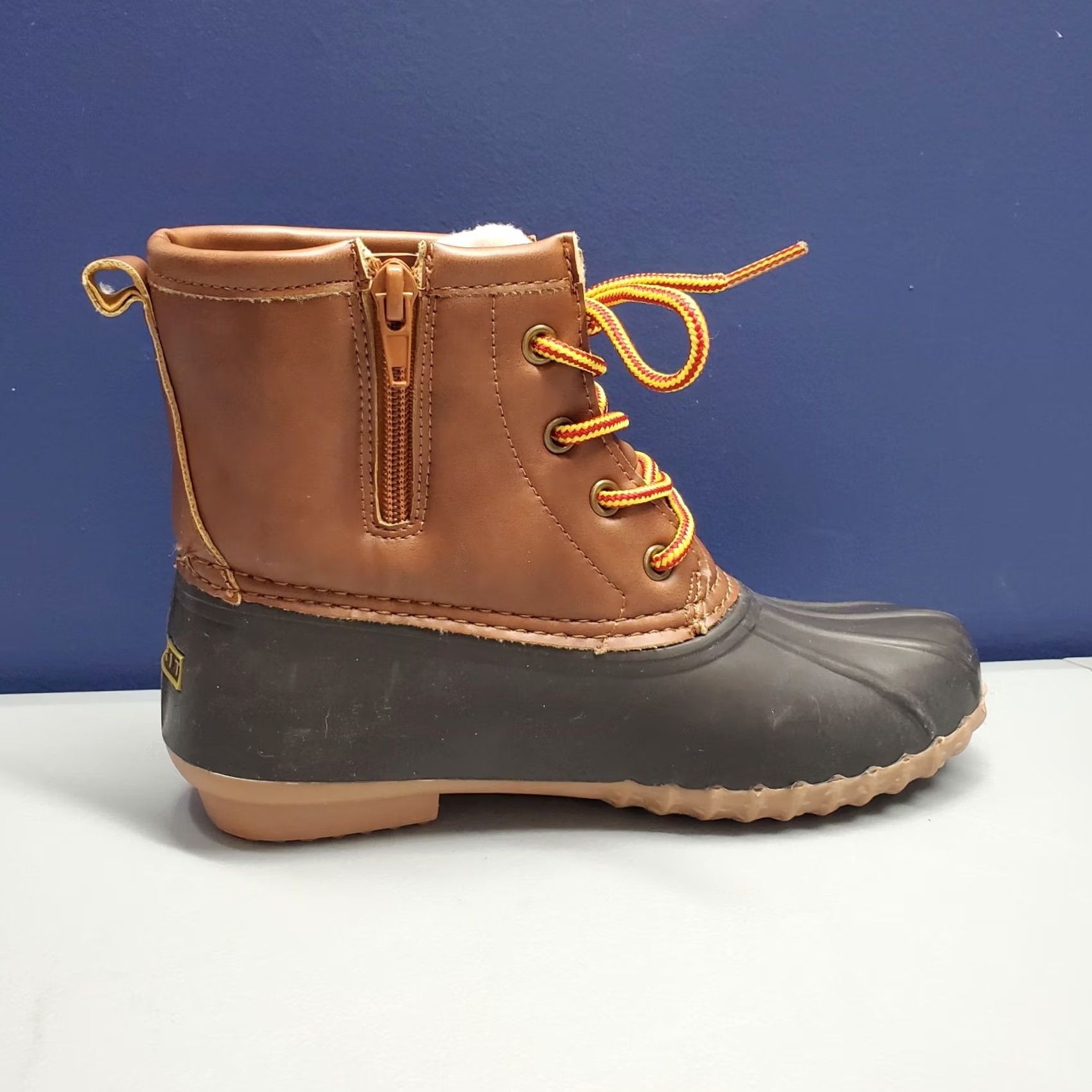 Esprit Esprit Wilma Boot Womens Size 6 Black Brown Synthetic Duck Boots Lace Up Size US 6 / IT 36 - 3 Thumbnail