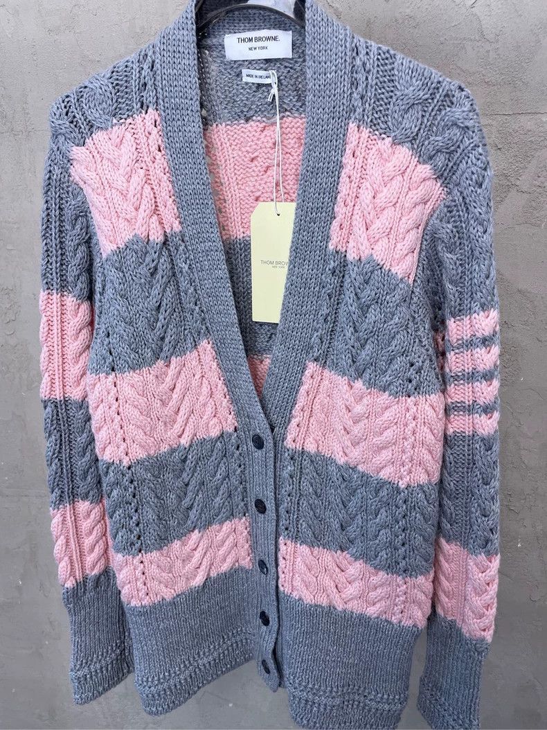 Thom Browne Thom Browne Wool knit sweater Size US XXS / EU 40 - 4 Thumbnail
