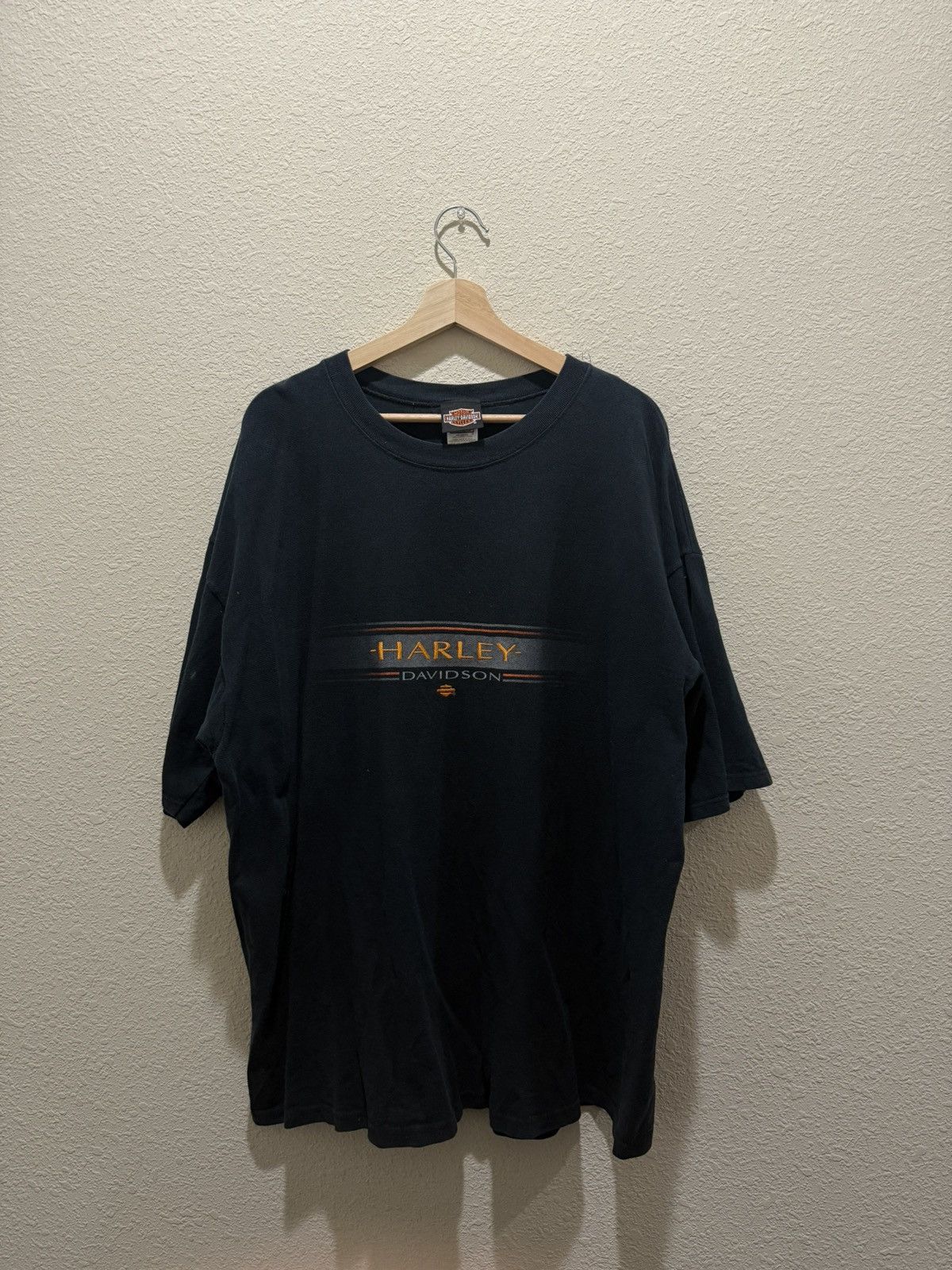 Harley Davidson × Vintage Harley Davidson Embroidered T-Shirt Size US XXL / EU 58 / 5 - 1 Thumbnail