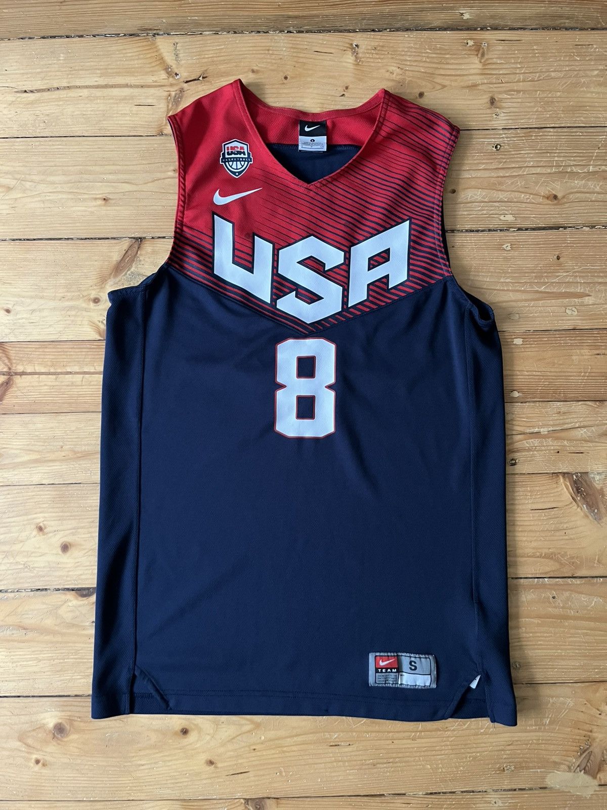 NBA 2012 Paul George #8 USA Basketball Nike Jersey – Size Small Size US S / EU 44-46 / 1 - 1 Thumbnail