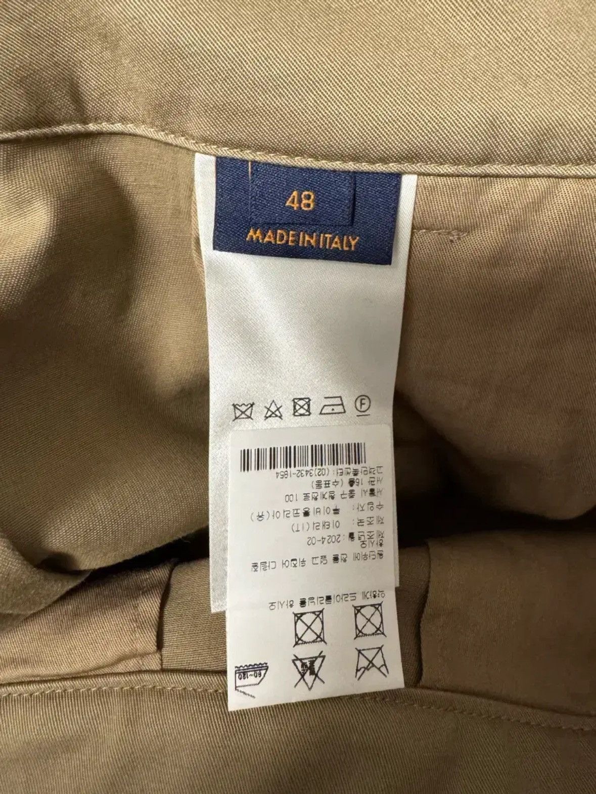 Louis Vuitton Louis Vuitton Flocked Cotton Work Pants Size US 32 / EU 48 - 4 Thumbnail