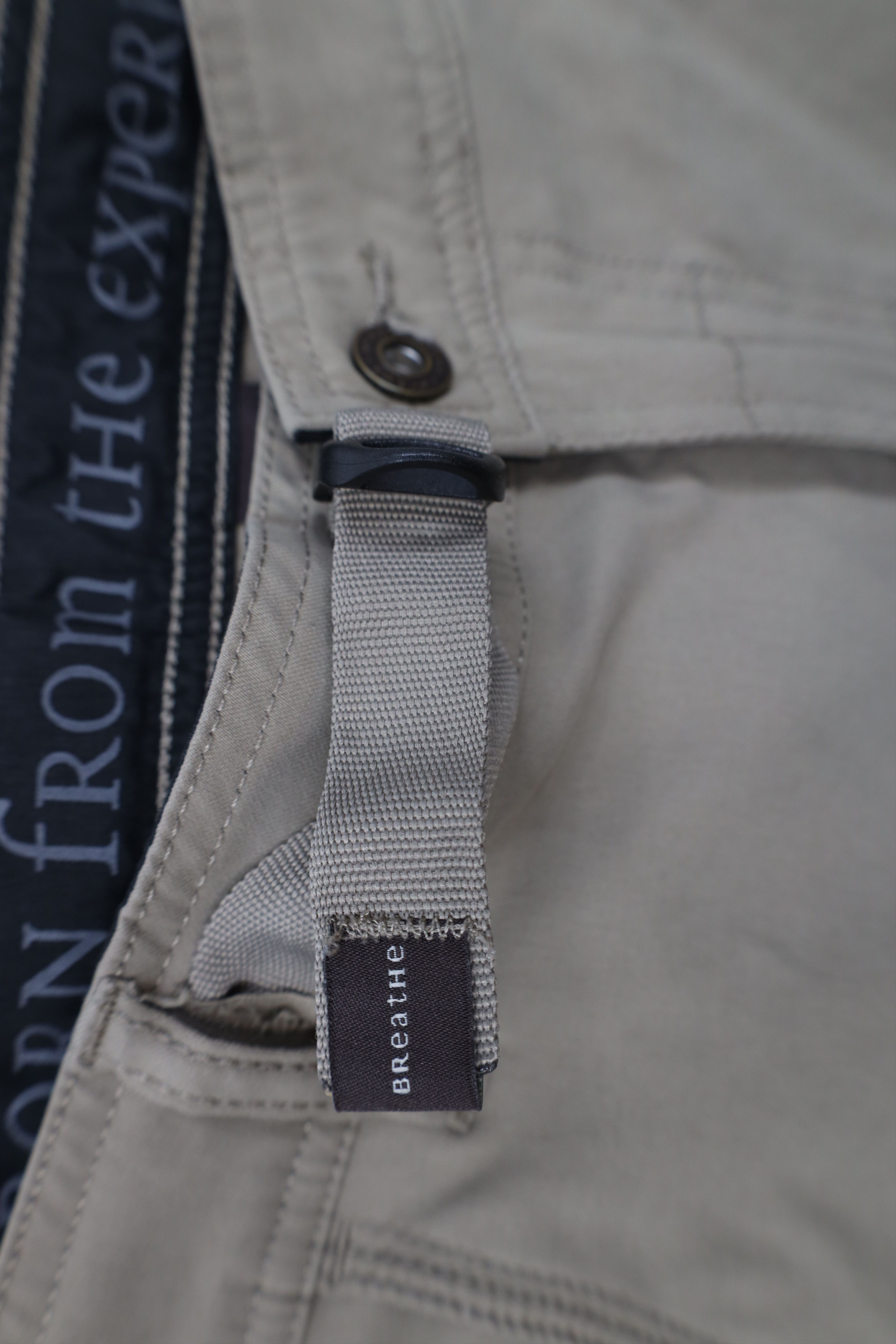 Prana × Vintage prAna Breathe Belted Stretch Zion 2 Hiking Pants Beige Size US 32 / EU 48 - 9 Thumbnail