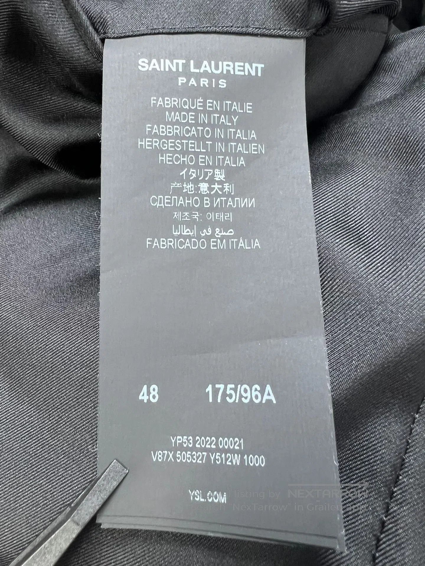 Saint Laurent Paris Saint Laurent Le Smoking Black Suit Jacket. Size US M / EU 48-50 / 2 - 5 Thumbnail