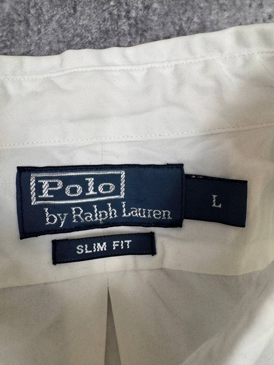 Polo Ralph Lauren Polo Ralph Lauren Men Shirt White Slim Fit Size L Size US L / EU 52-54 / 3 - 5 Thumbnail