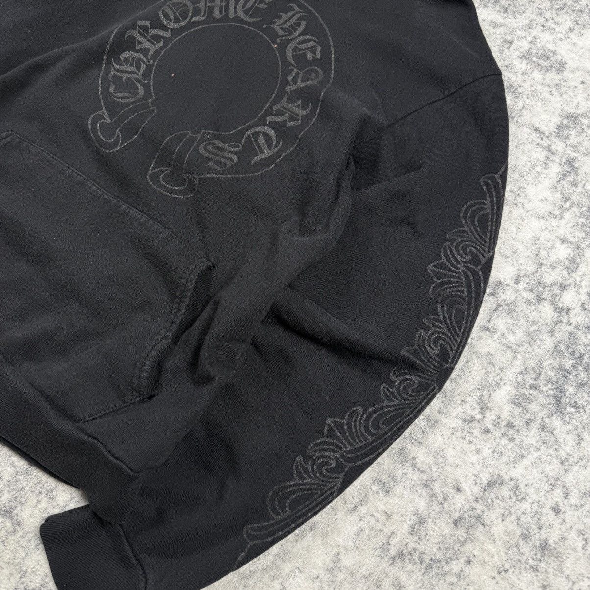 Chrome Hearts Chrome Hearts x Matty Boy Horseshoe Floral ‘Black’ Hoodie Size US M / EU 48-50 / 2 - 6 Thumbnail