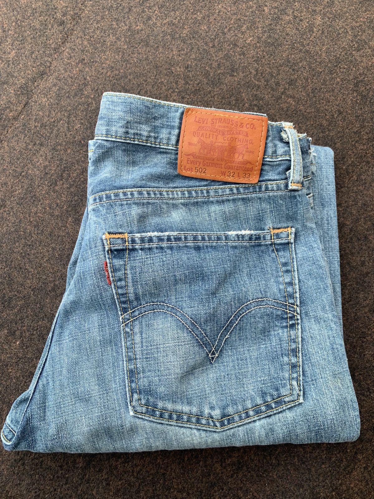 Levi's Vintage Distressed Levi's 502. Size US 32 / EU 48 - 11 Thumbnail