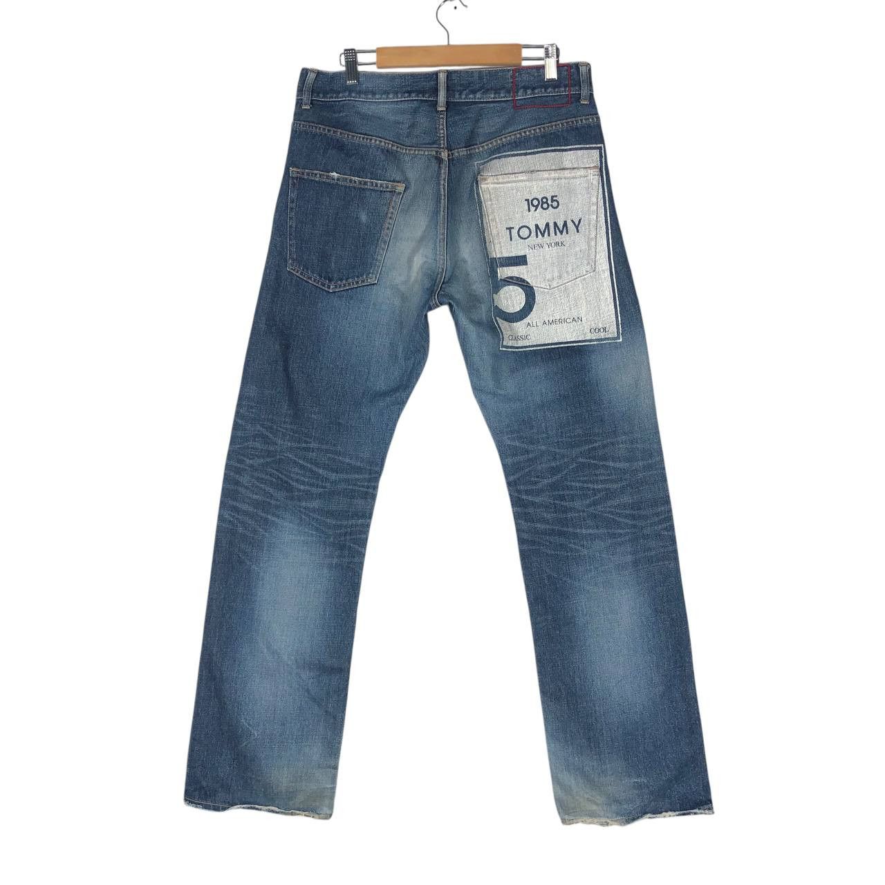 Tommy Jeans Vintage Tommy New York Jeans Blue Denim Size US 34 / EU 50 - 4 Thumbnail