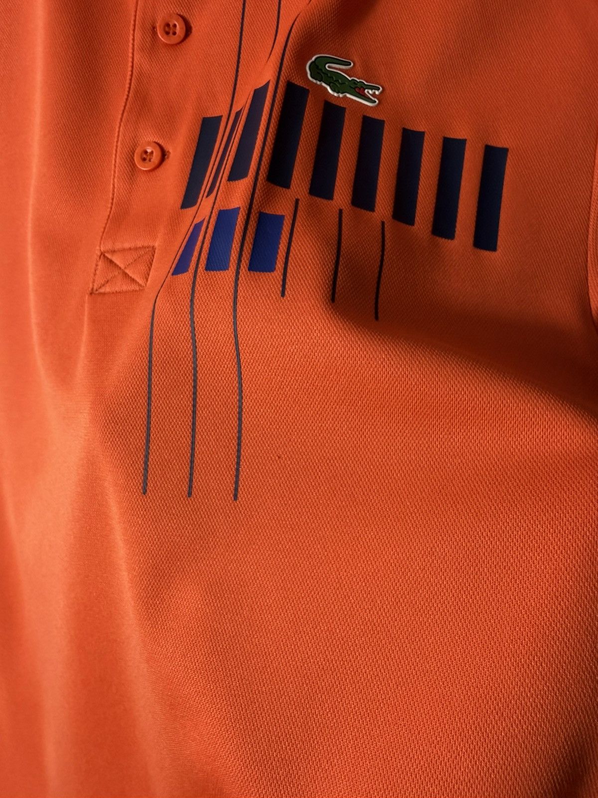 Lacoste Lacoste Sport Novak Djokovic Tennis Polo Shirt Orange Size M Size US M / EU 48-50 / 2 - 12 Thumbnail