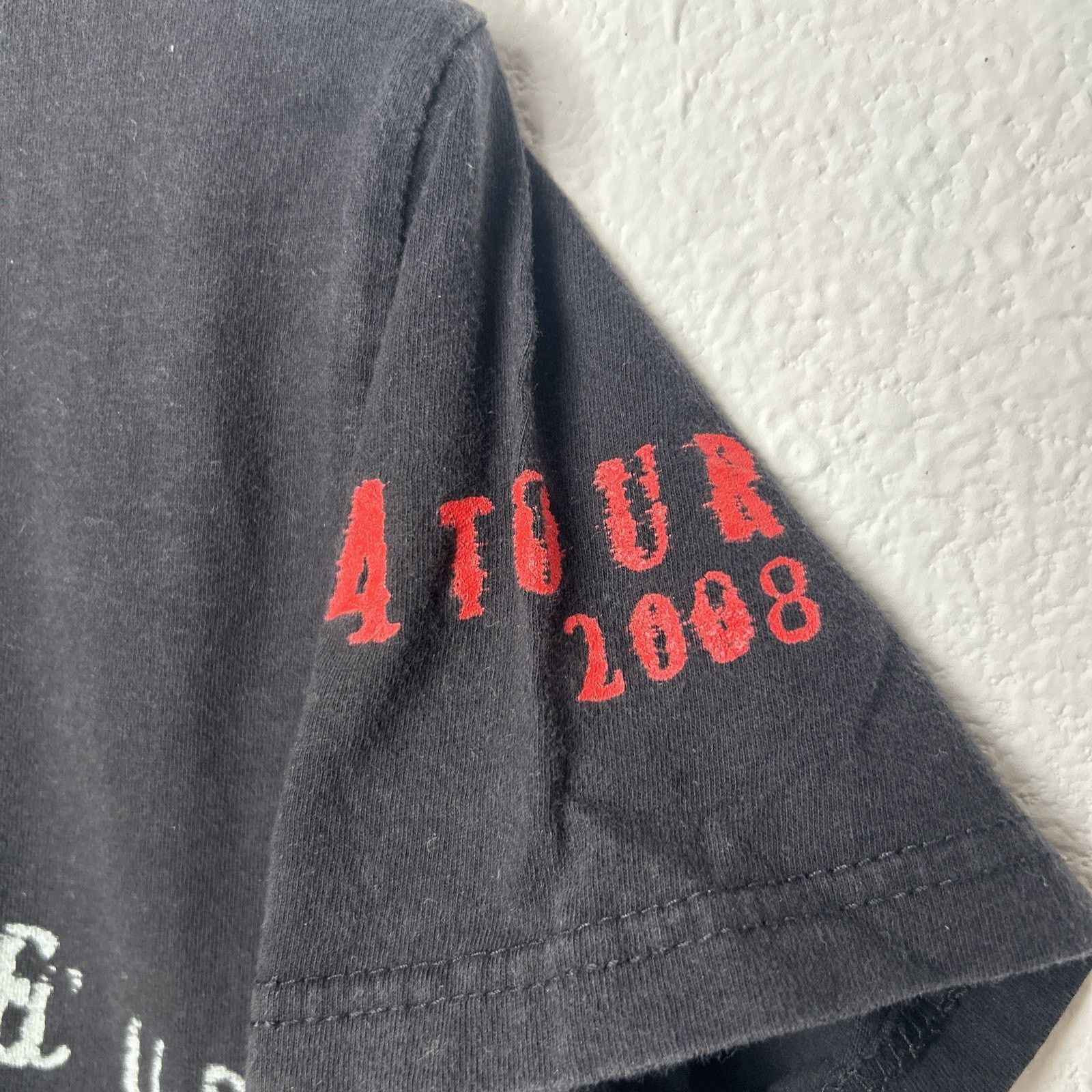 Vintage The Cure 4 Tour 2008 World Tour T-Shirt Women XS/SMALL Size XS / US 0-2 / IT 36-38 - 4 Thumbnail