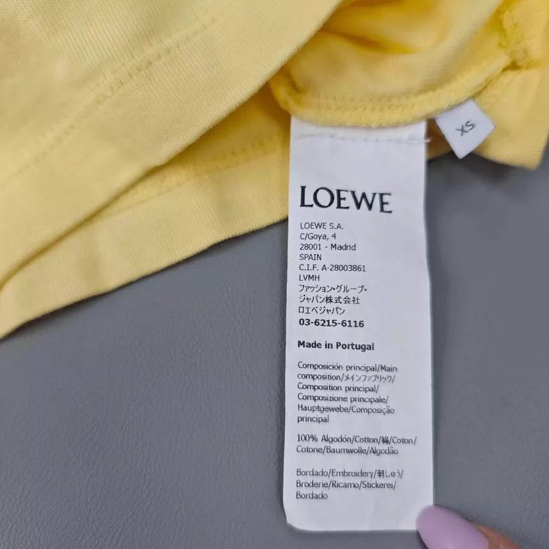 Loewe loewe yellow short sleeves 2504-Nextarrow Size US XS / EU 42 / 0 - 6 Thumbnail