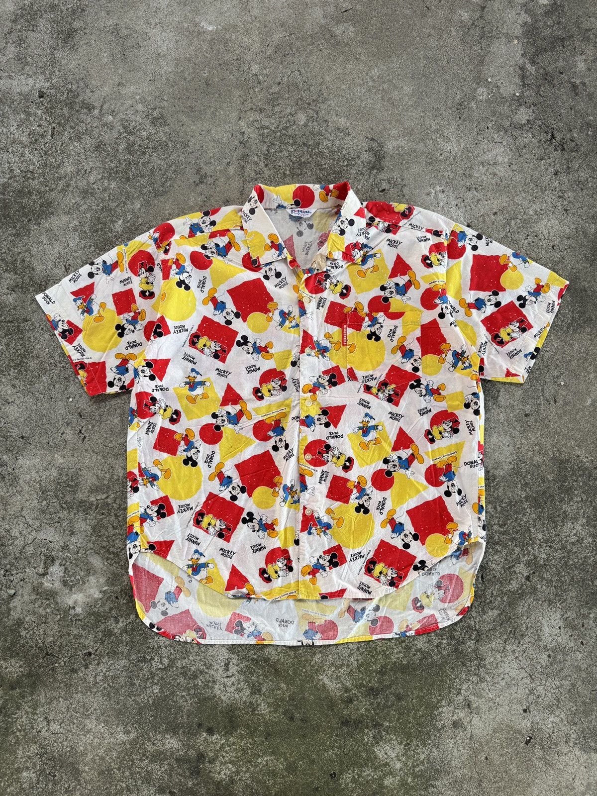 Mickey Mouse Rare!Vintage Mickey Mouse Poppins Full Print Size US XXL / EU 58 / 5 - 1 Thumbnail