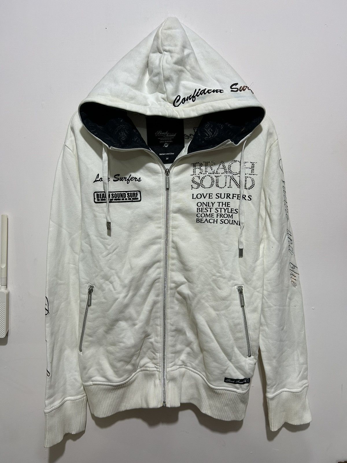 Japanese Brand Japanese Beach Sound Love Surfers Hoodie Size US L / EU 52-54 / 3 - 1 Thumbnail