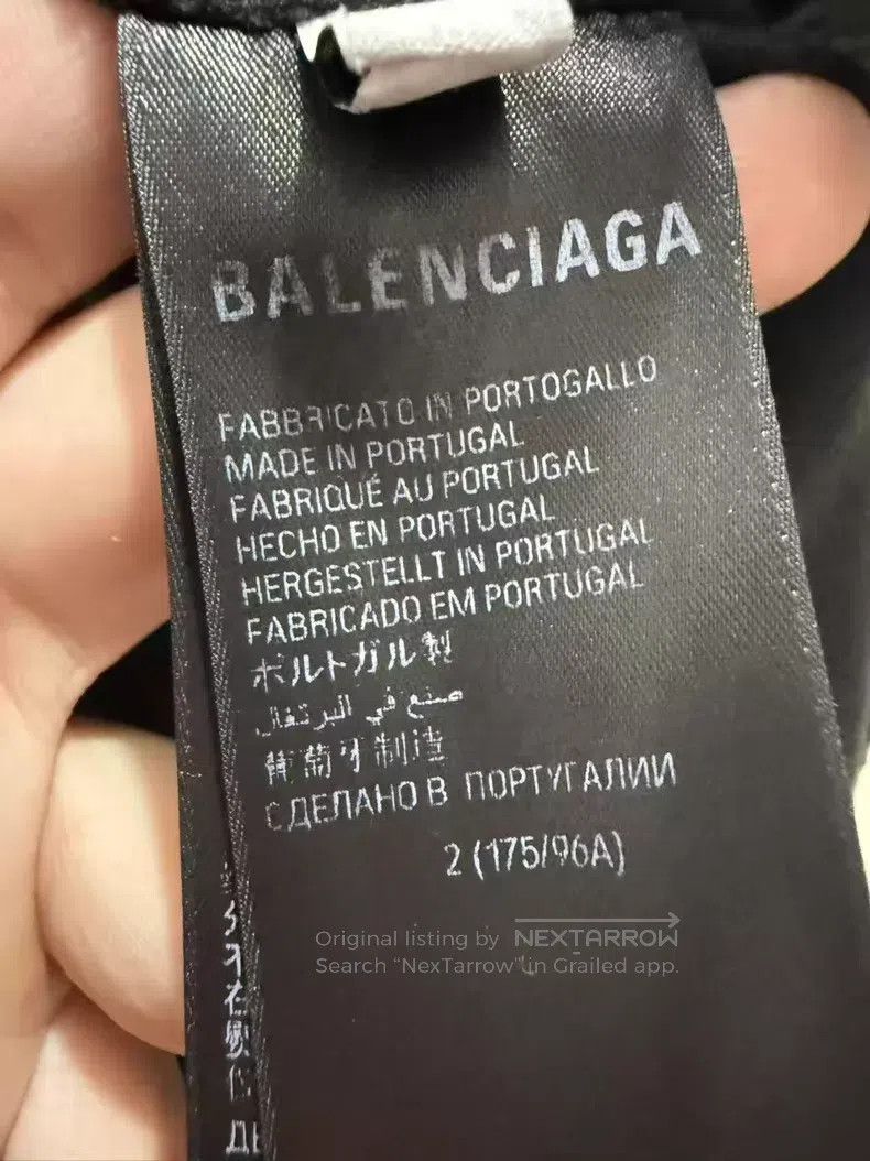 Balenciaga Balenciaga Black Manchester United Short Sleeve Size US M / EU 48-50 / 2 - 4 Thumbnail