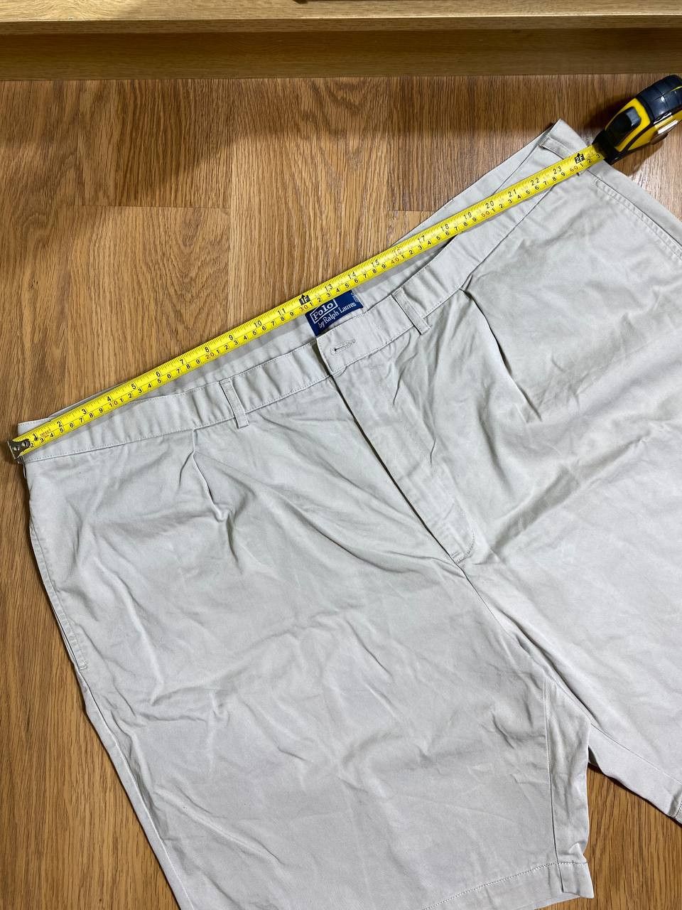 Polo Ralph Lauren Polo Ralph Lauren Cargo Shorts Mens 50 Cream Chino Outdoor Size US 34 / EU 50 - 18 Thumbnail