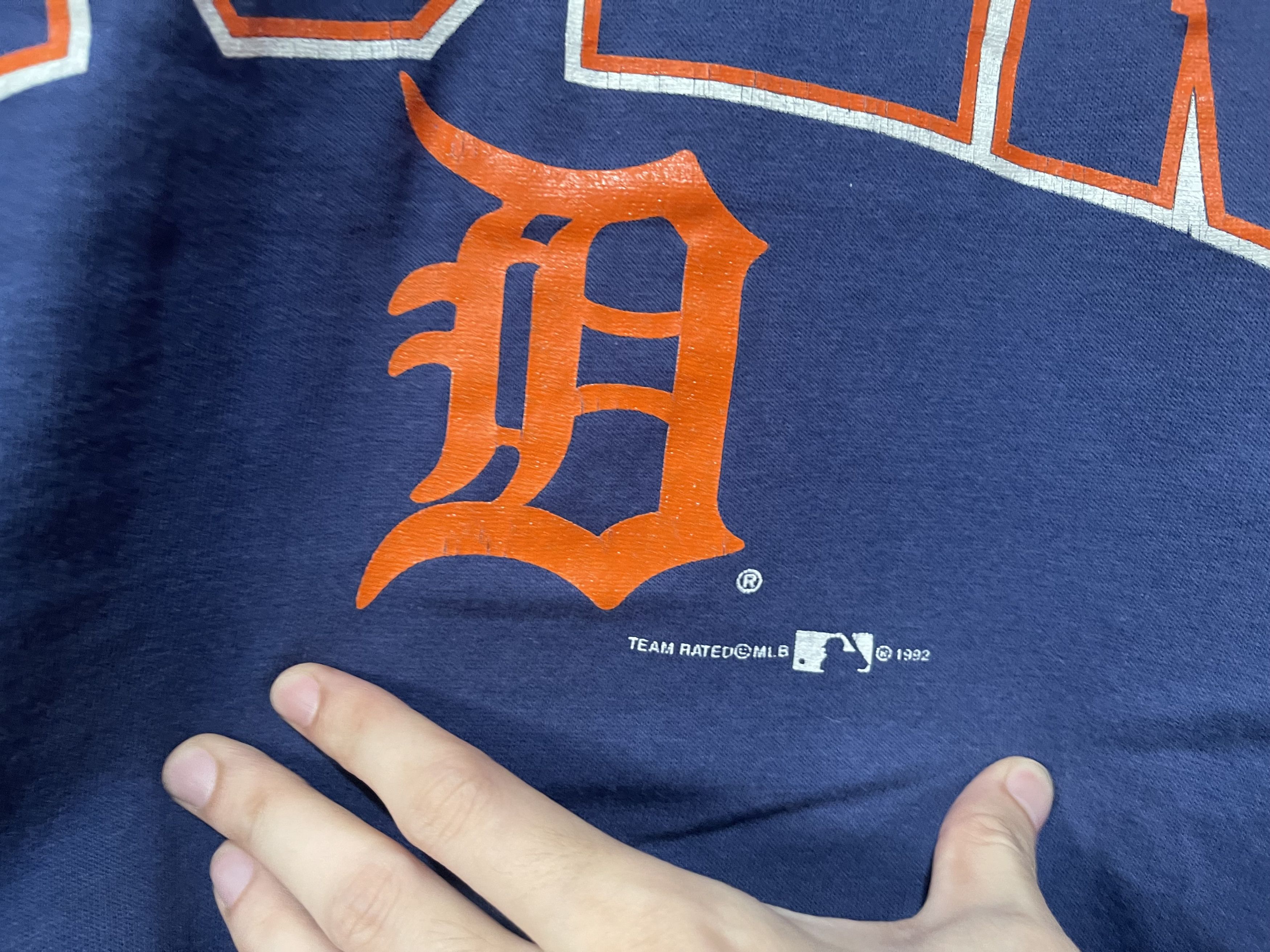 MLB × Vintage Vintage 90s Detroit Tigers MLB Shirt Size US M / EU 48-50 / 2 - 3 Thumbnail
