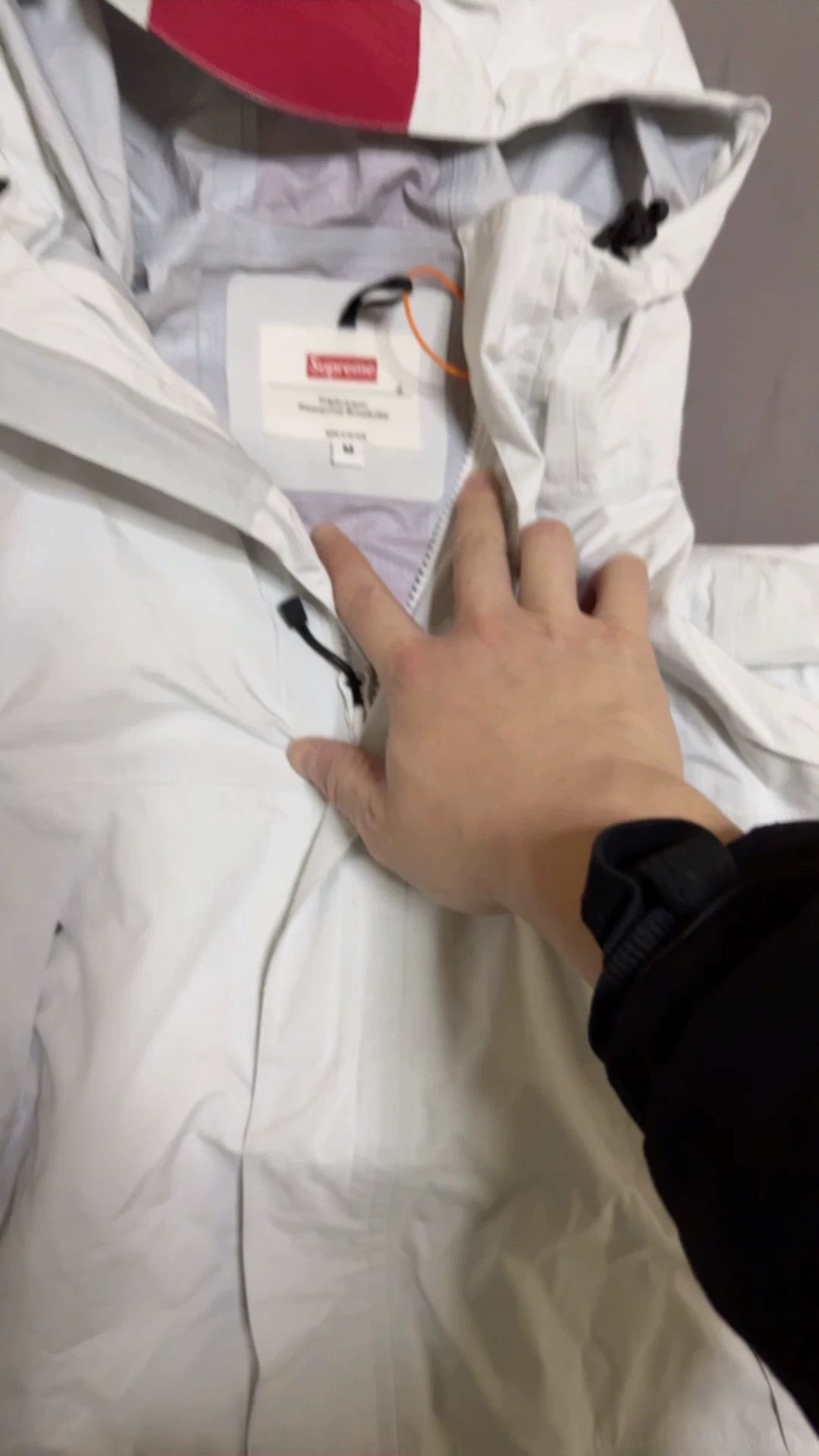 Supreme Supreme 18SS Taped Seam Shell Jacket M (New) Size US M / EU 48-50 / 2 - 1 Thumbnail