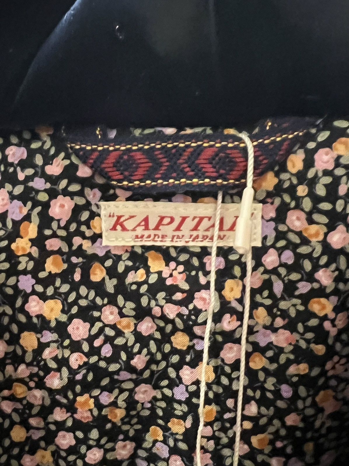 Kapital Patchwork Velvet Padded Kimono Bolero (1) Size US S / EU 44-46 / 1 - 6 Thumbnail