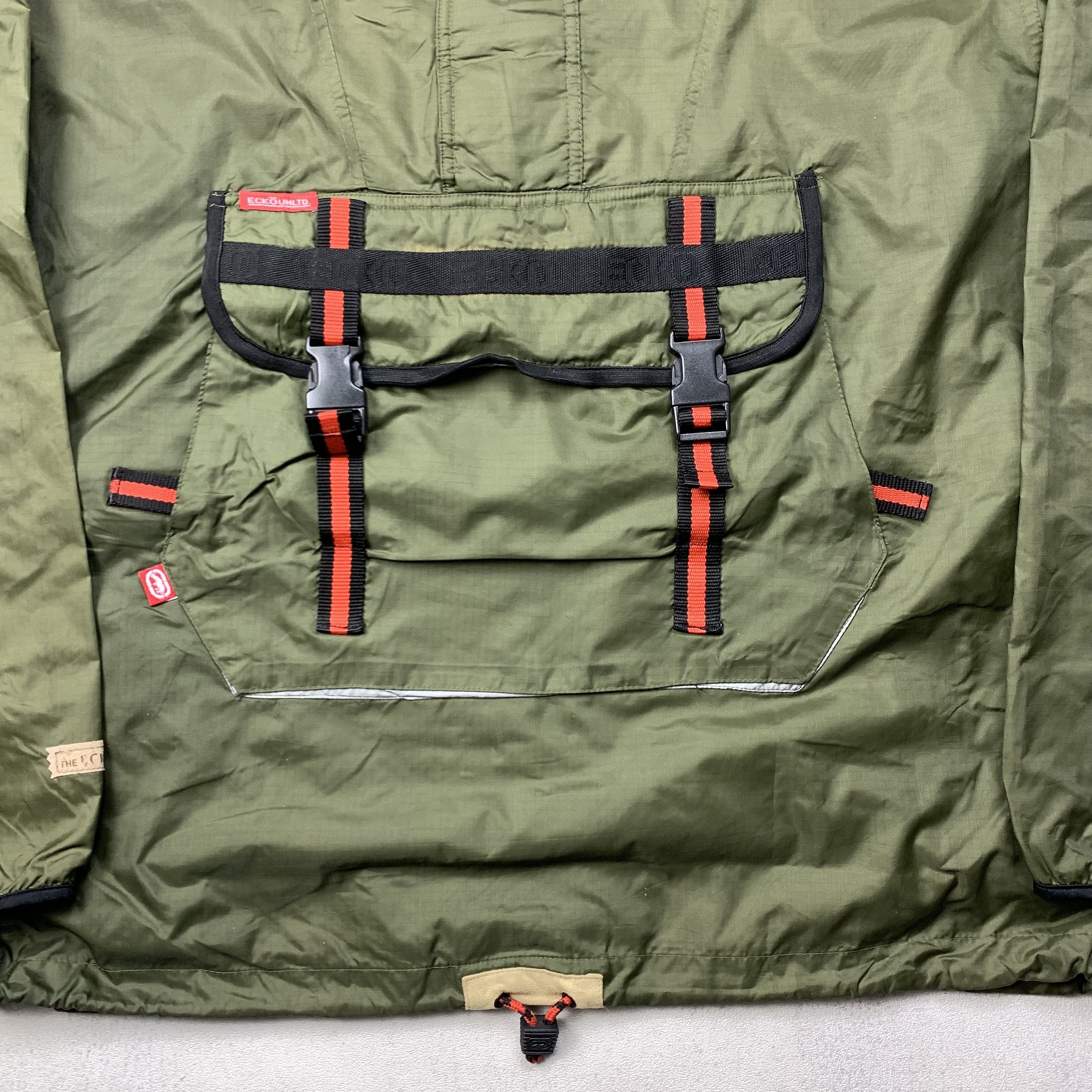 Ecko Unltd. Ecko Unltd Y2K Anorak Tactical Jacket Size US XL / EU 56 / 4 - 4 Thumbnail