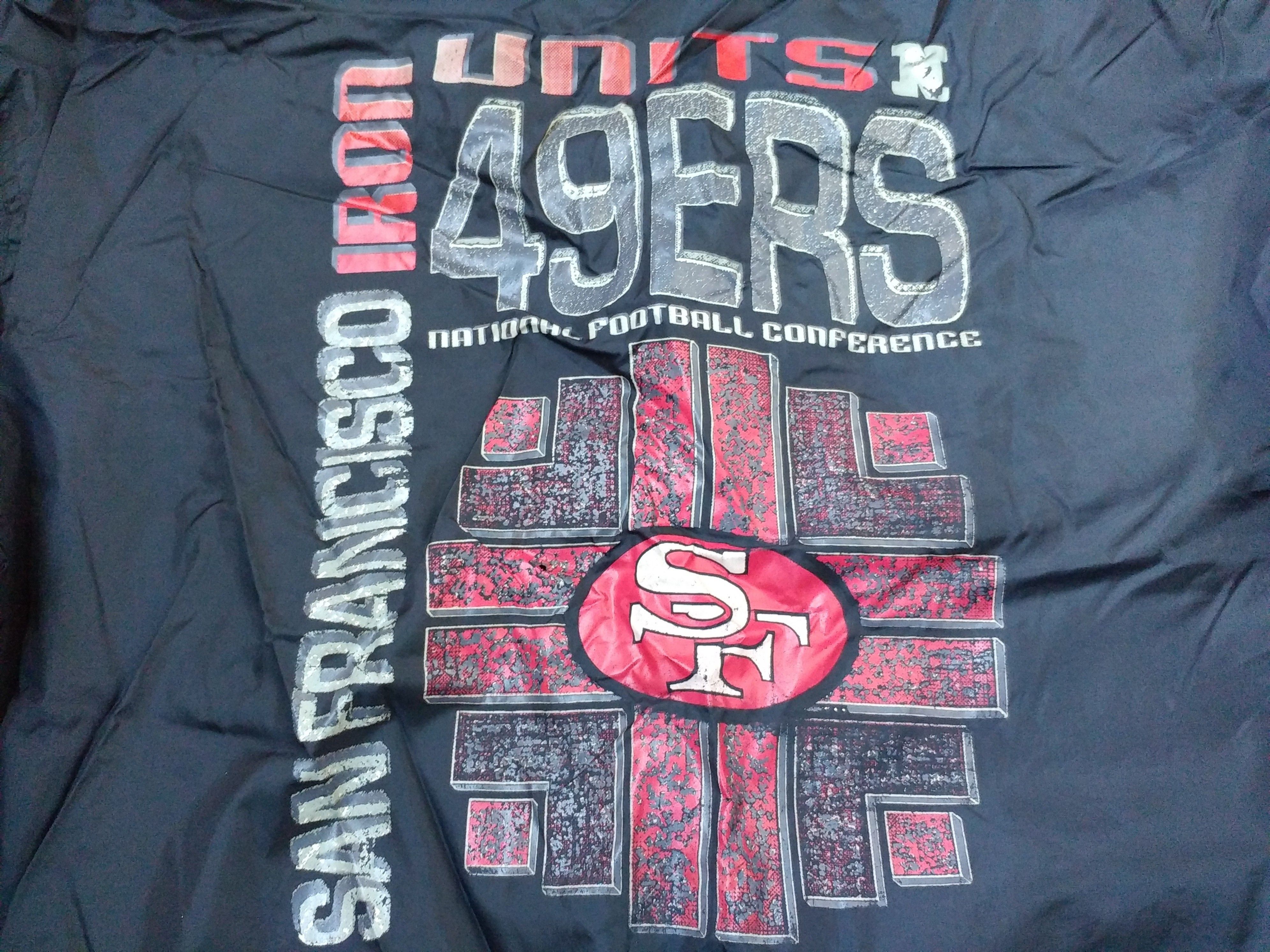 NFL × Vintage NFL San Francisco 49ers jacket, 1993 Campri Teamline L Size US L / EU 52-54 / 3 - 6 Thumbnail