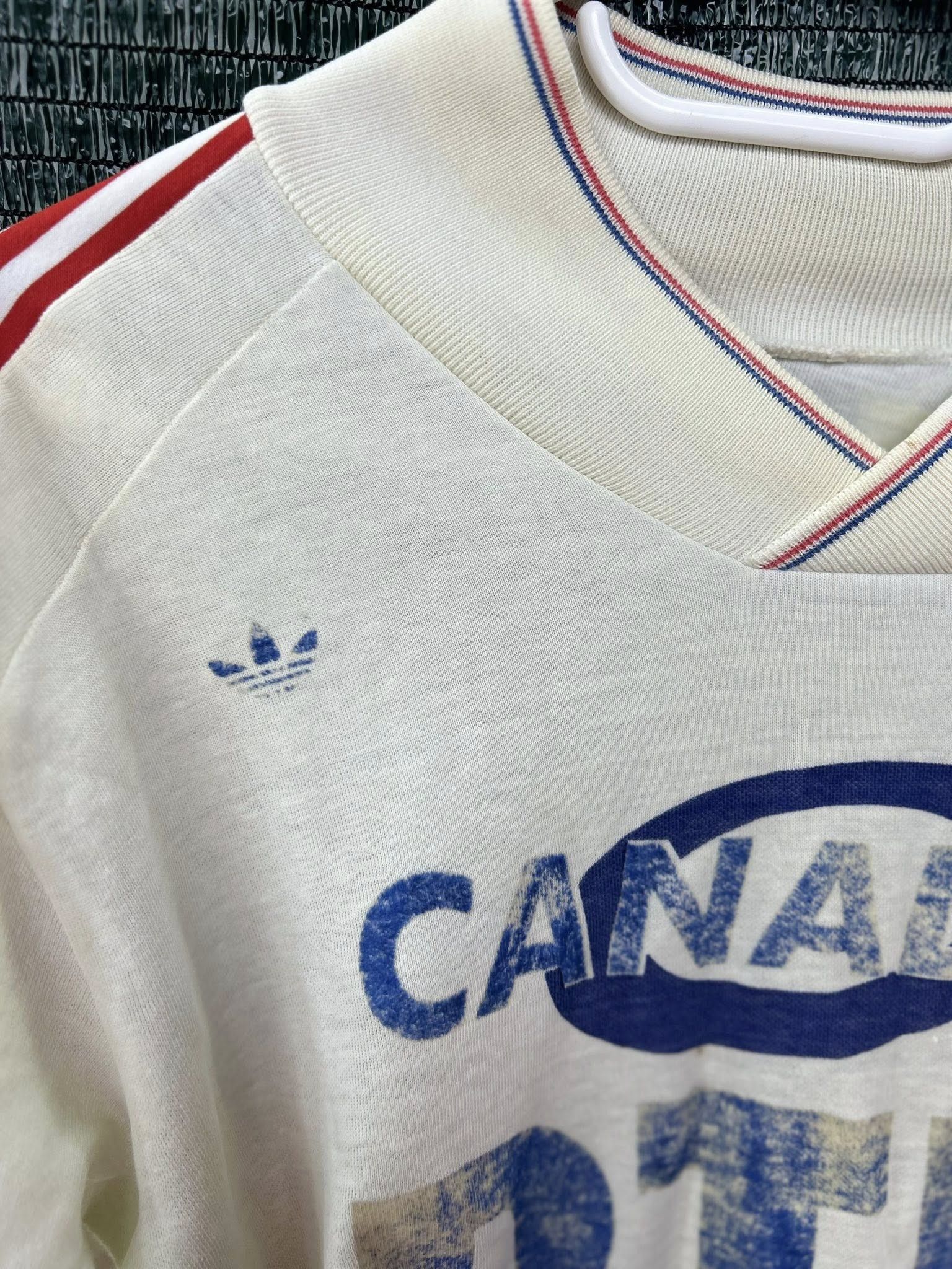 Adidas Match-Worn PSG Jersey – Fabrice Poullain – 1987/88 Season Size US M / EU 48-50 / 2 - 6 Thumbnail
