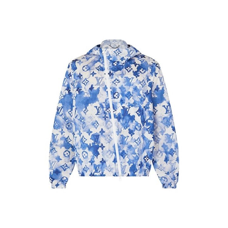 Louis Vuitton Louis Vuitton Ink Monogram Hooded Jacket 48 Size US M / EU 48-50 / 2 - 1 Thumbnail