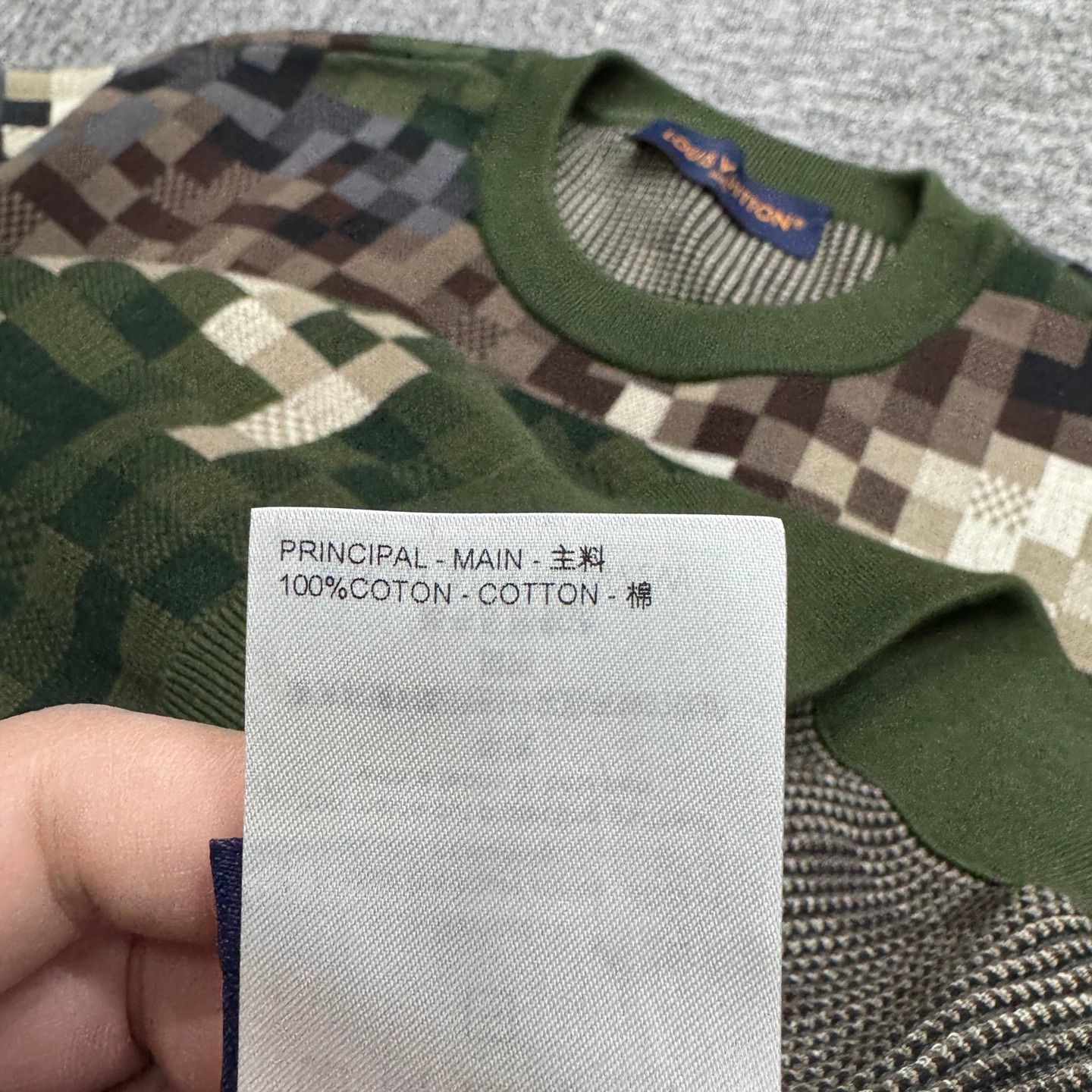 Louis Vuitton LV Rivet Camo Mosaic Hoodie S Size US S / EU 44-46 / 1 - 4 Thumbnail