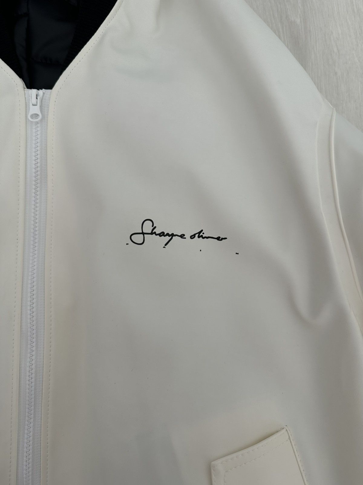 Anonymous Club ANONYMOUS CLUB WHITE NOTORIOUS BOMBER JACKET Size US S / EU 44-46 / 1 - 6 Thumbnail